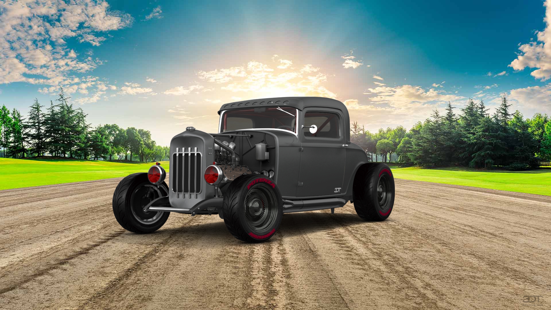 Ford Model B Deluxe 2 Door Coupe 1932