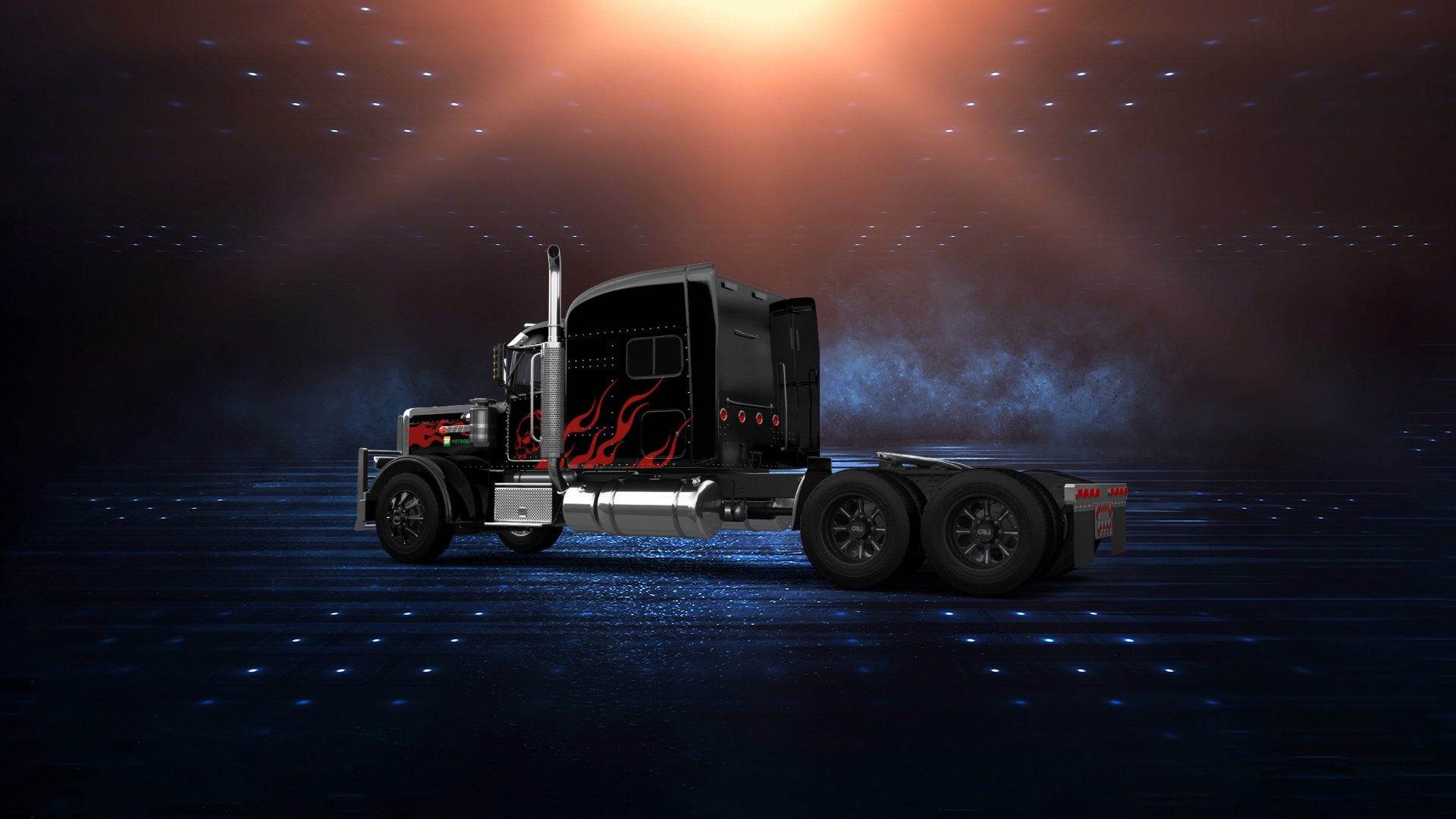 Peterbilt 389 Sleeper Cab Truck 2016