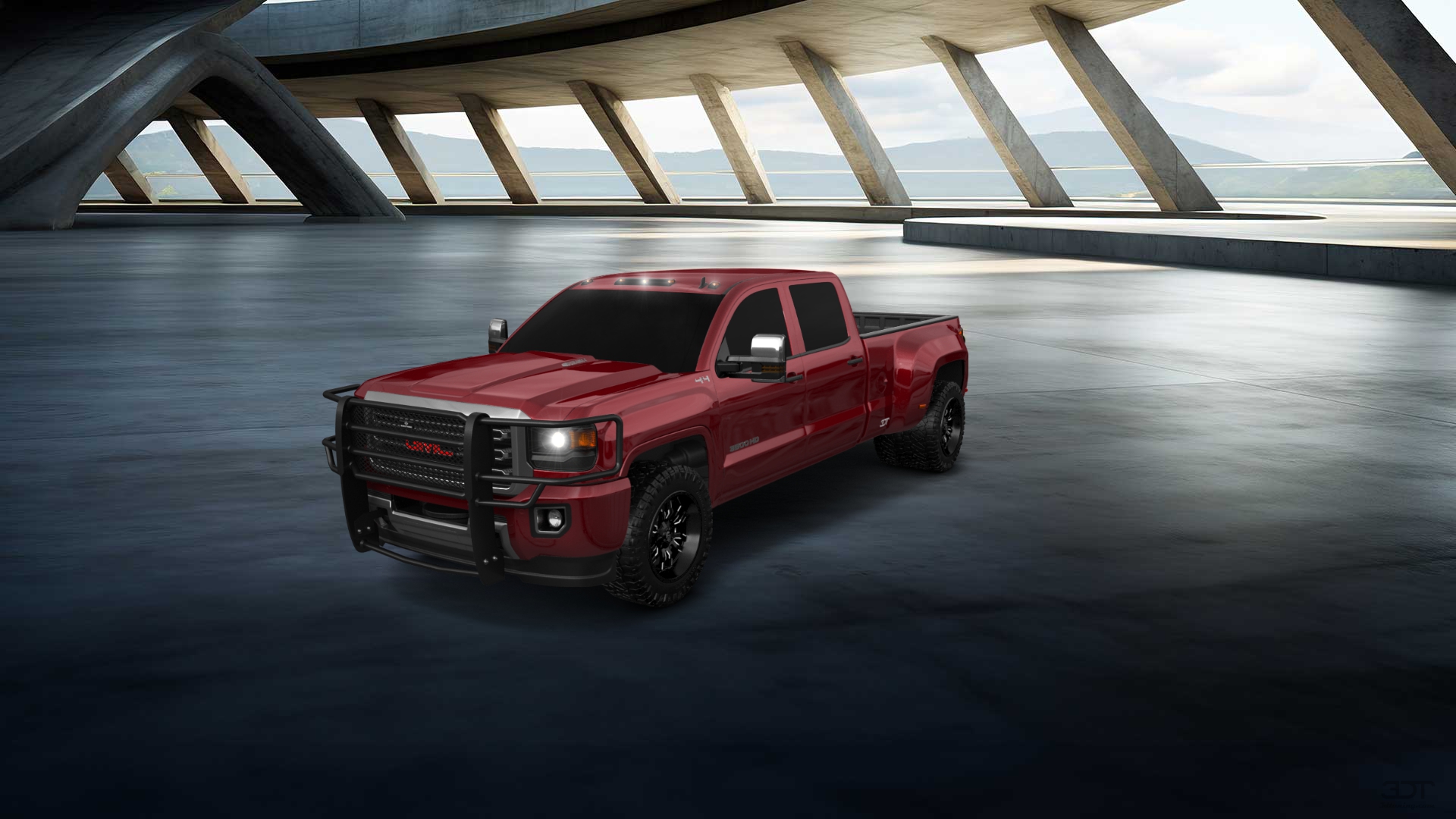 GMC Sierra 3500 HD Crew Cab 4 Door pickup truck 2015