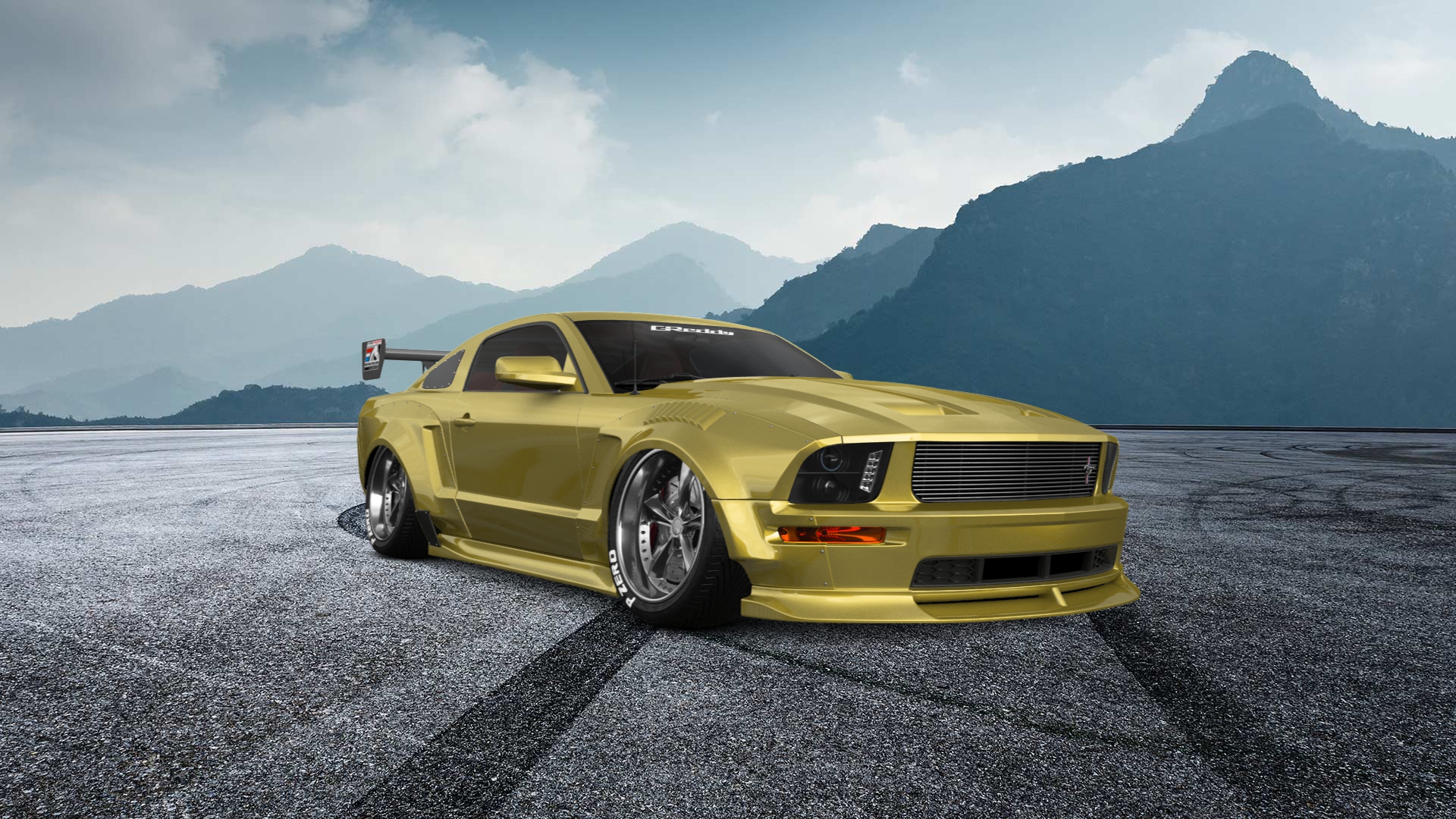 Ford Mustang 2 Door Coupe 2006 tuning