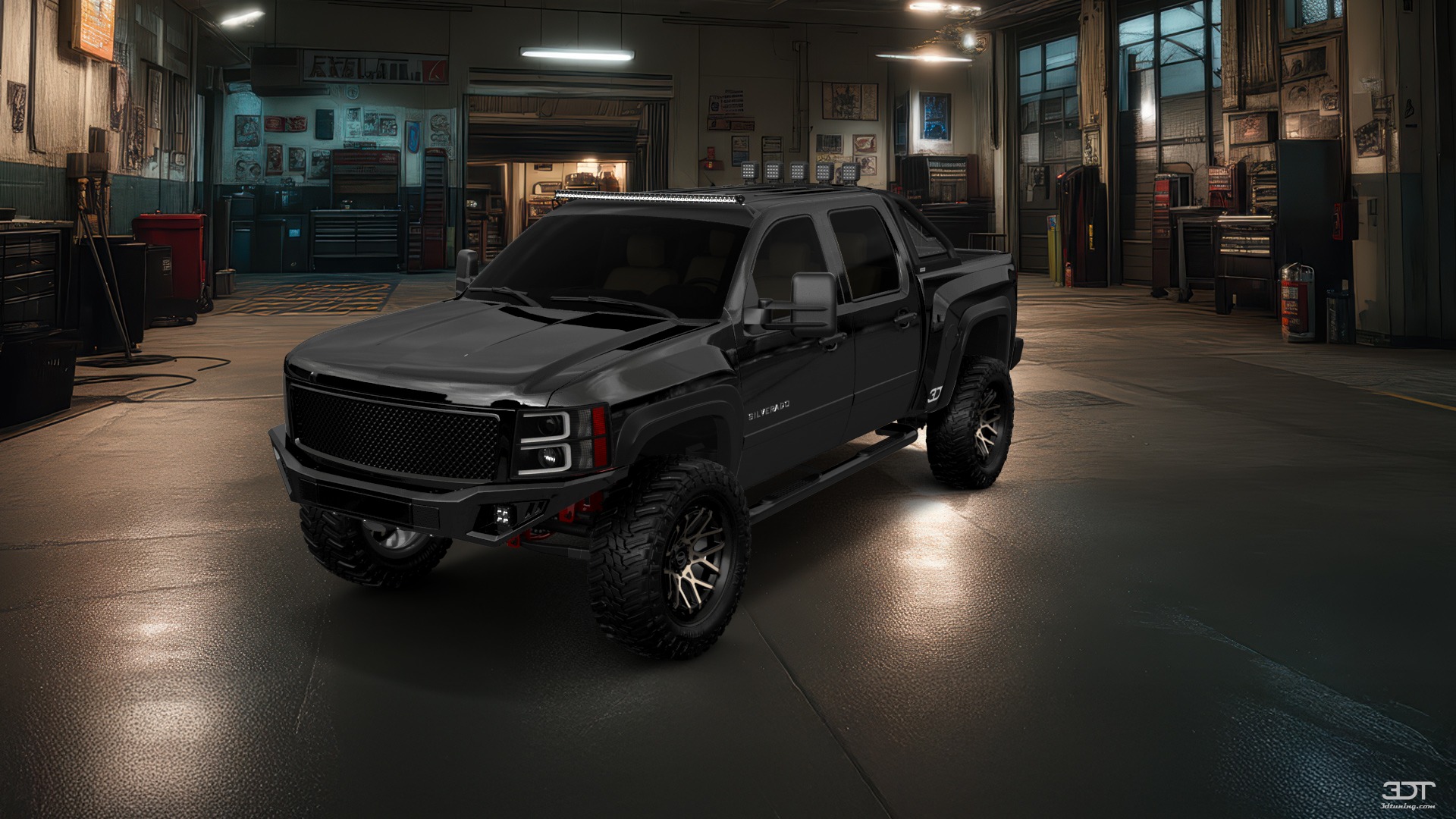 Chevrolet Silverado 1500 Crew Cab 4 Door pickup truck 2007 tuning