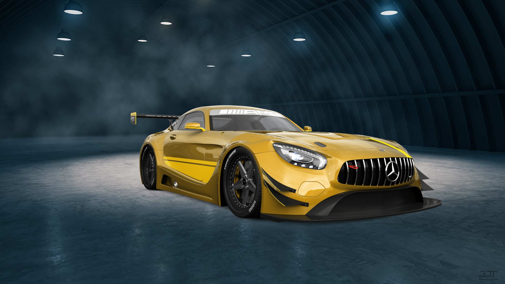 Mercedes AMG GT 2 door fastback coupe 2016 tuning