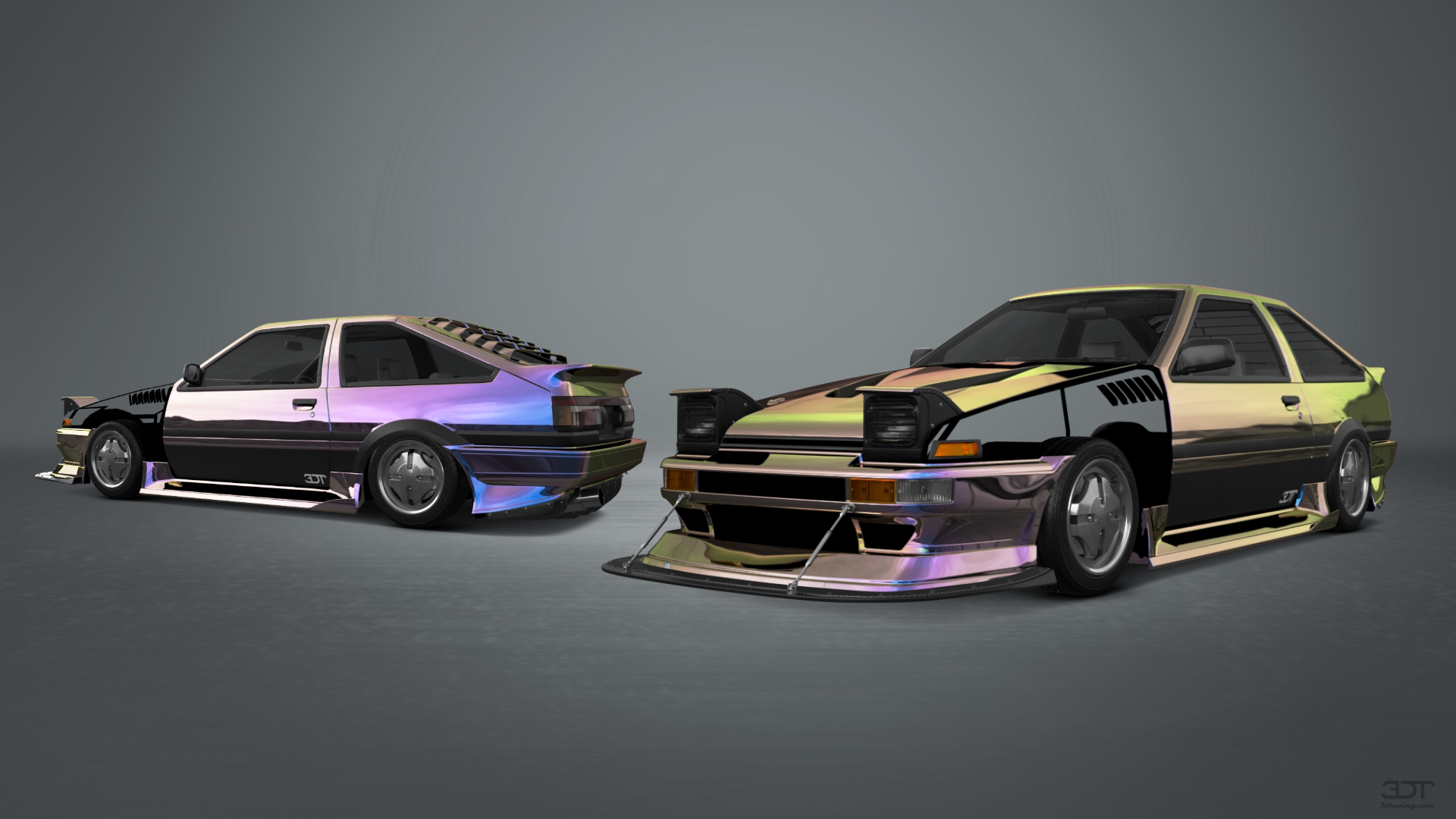Toyota AE86 3 Door Hatchback 1985 tuning