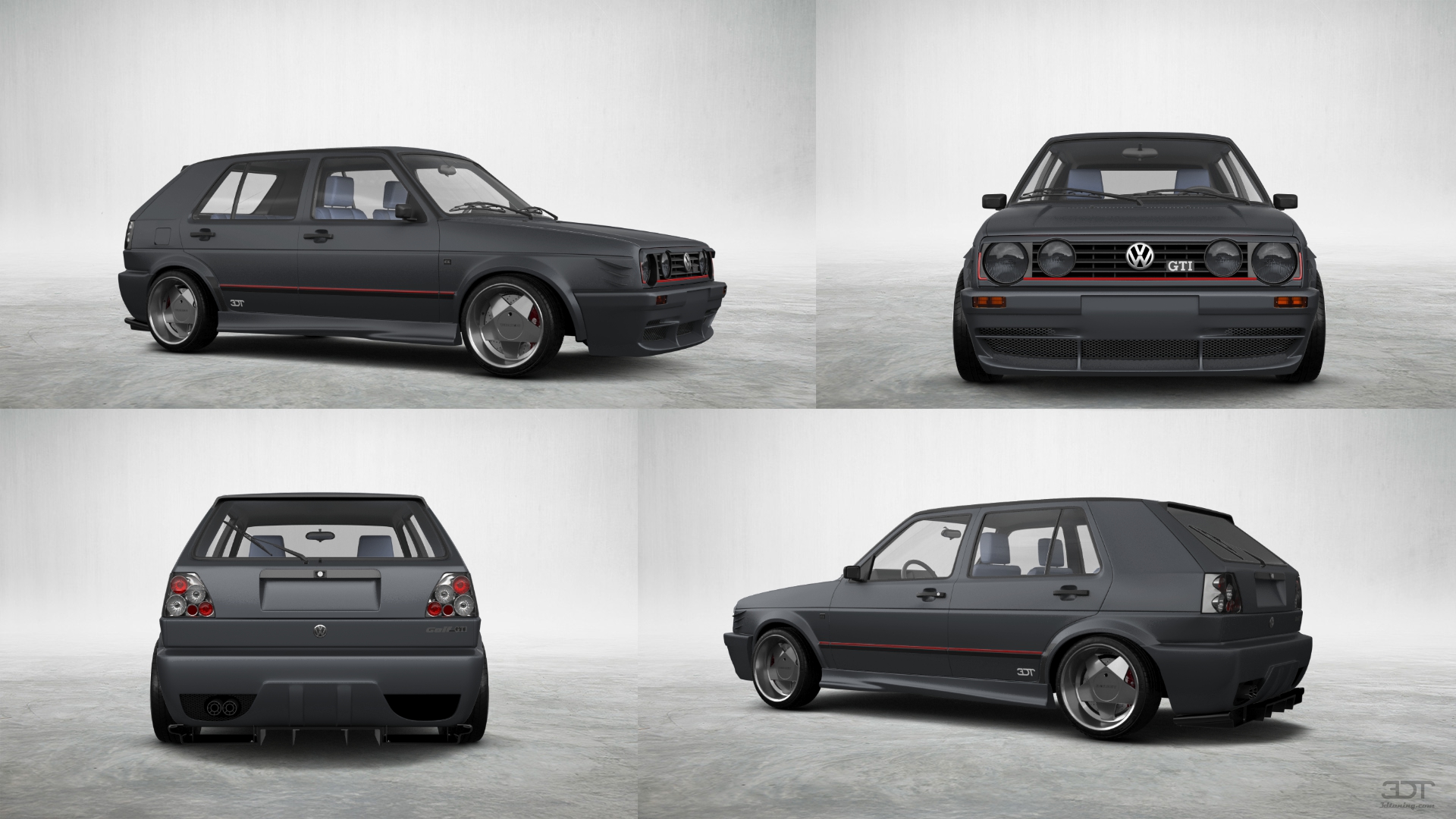 Volkswagen Golf Mk2 5 Door Hatchback 1983 tuning