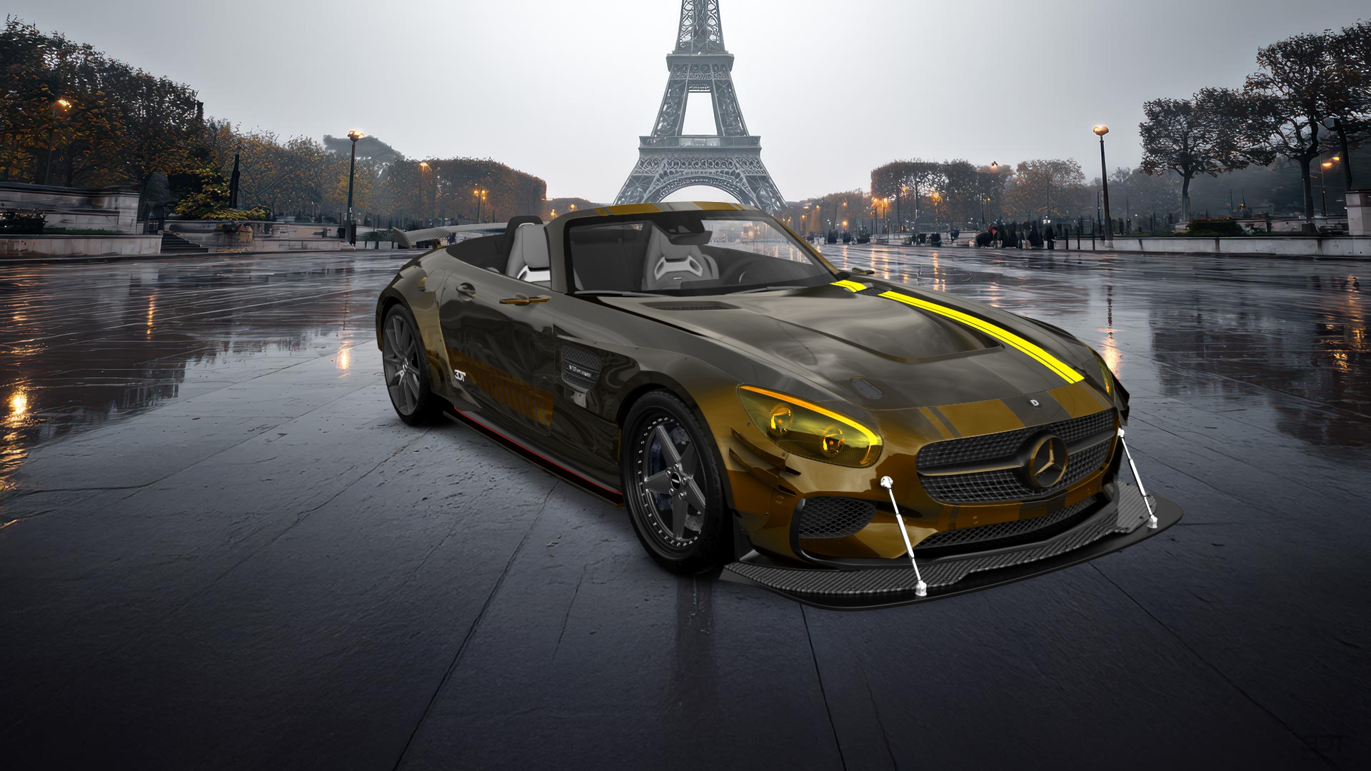 Mercedes AMG GT 2 Door Convertible 2016 tuning