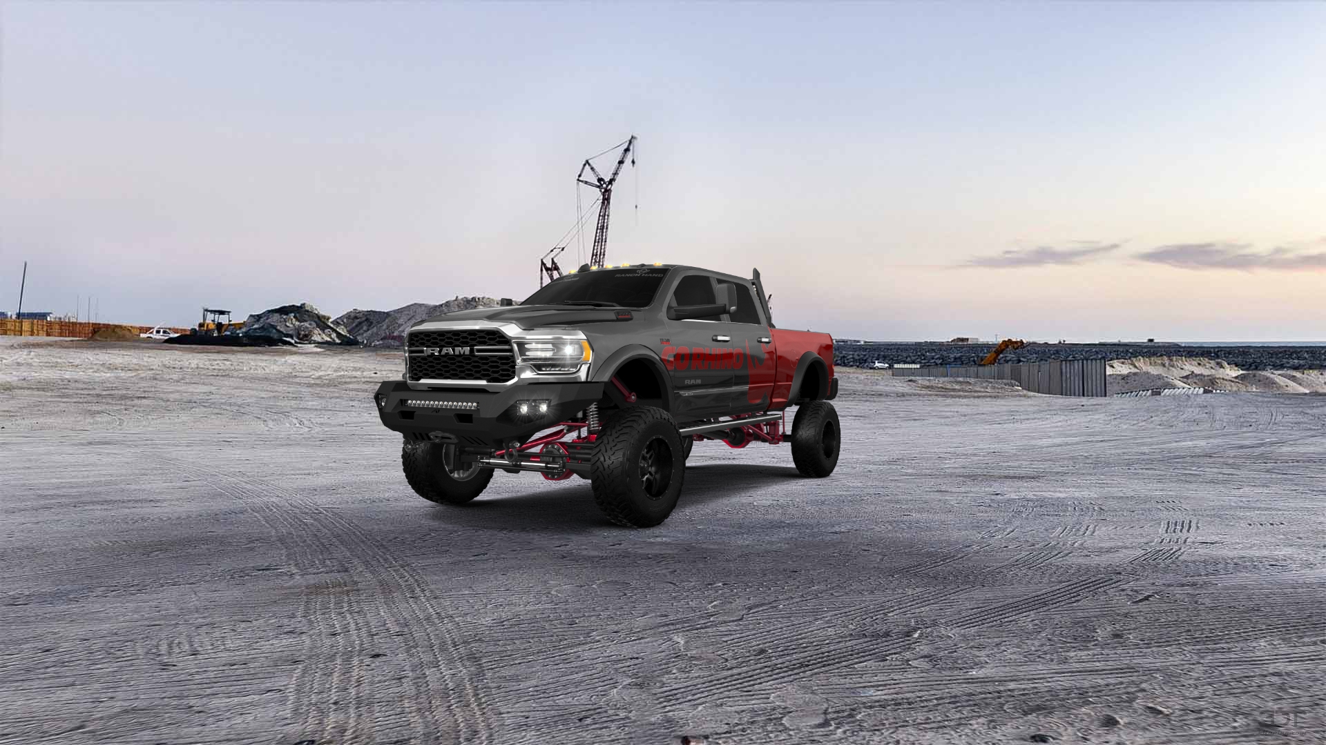 Dodge Ram 2500 4 Door pickup truck 2020
