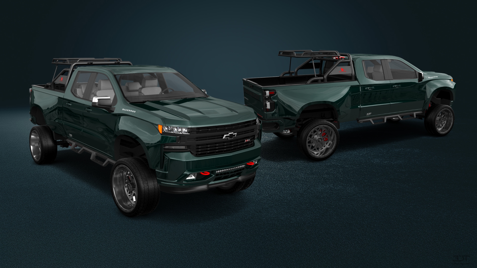 Chevrolet Silverado 1500 6.6 ft box 4 Door pickup truck 2021 tuning