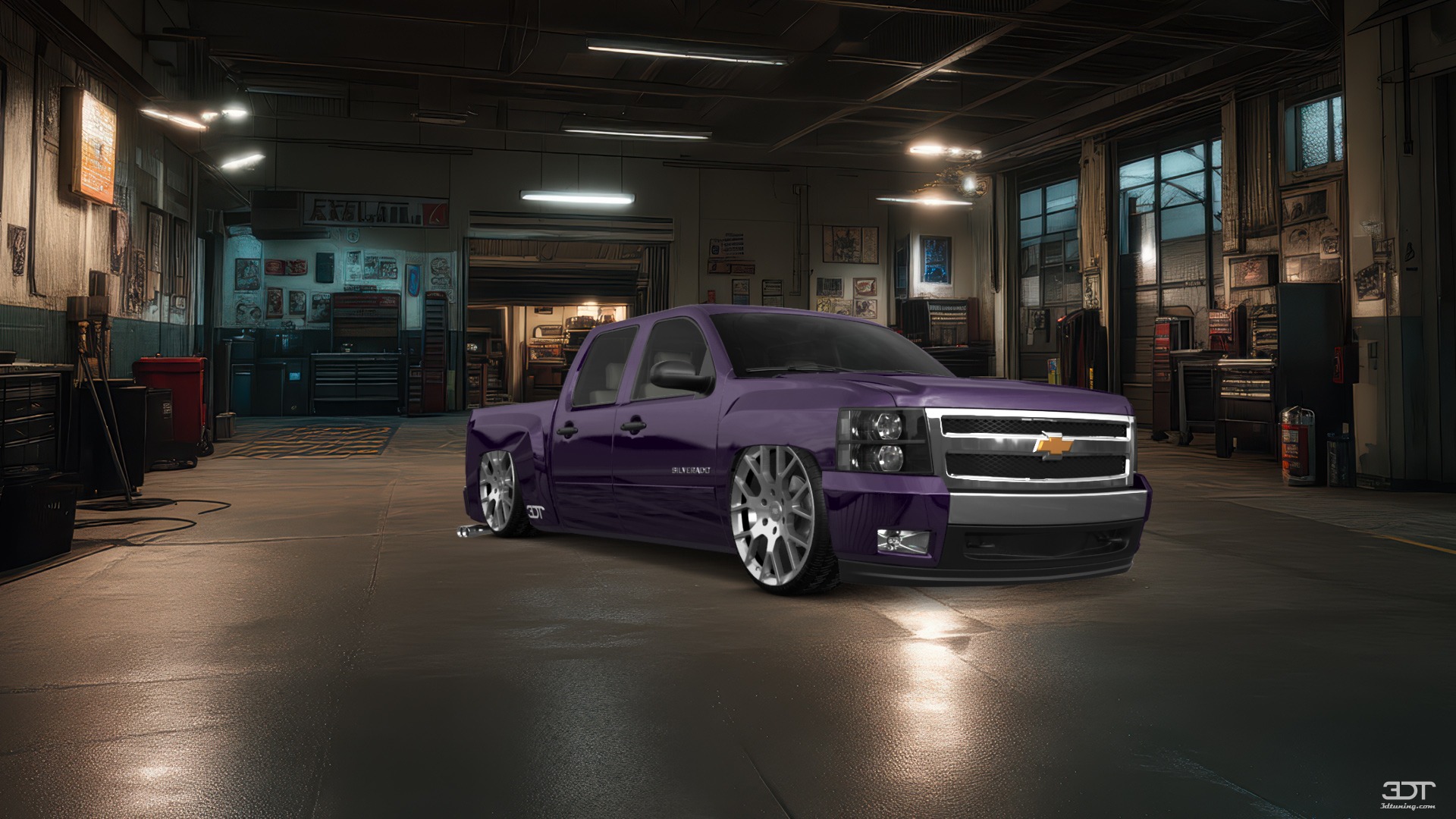 Chevrolet Silverado 1500 Crew Cab 4 Door pickup truck 2007 tuning