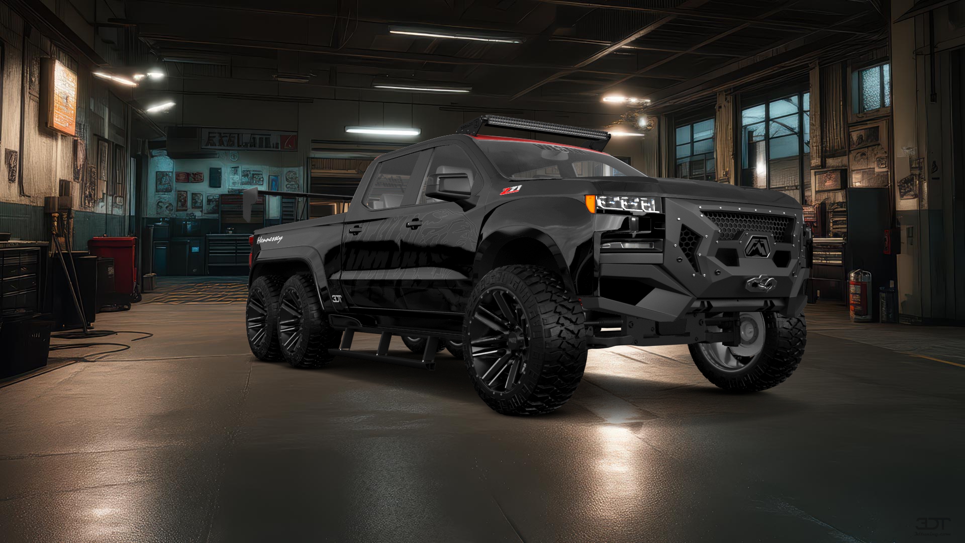 Chevrolet Silverado Hennessey Goliath 6X6 Truck 2020 tuning