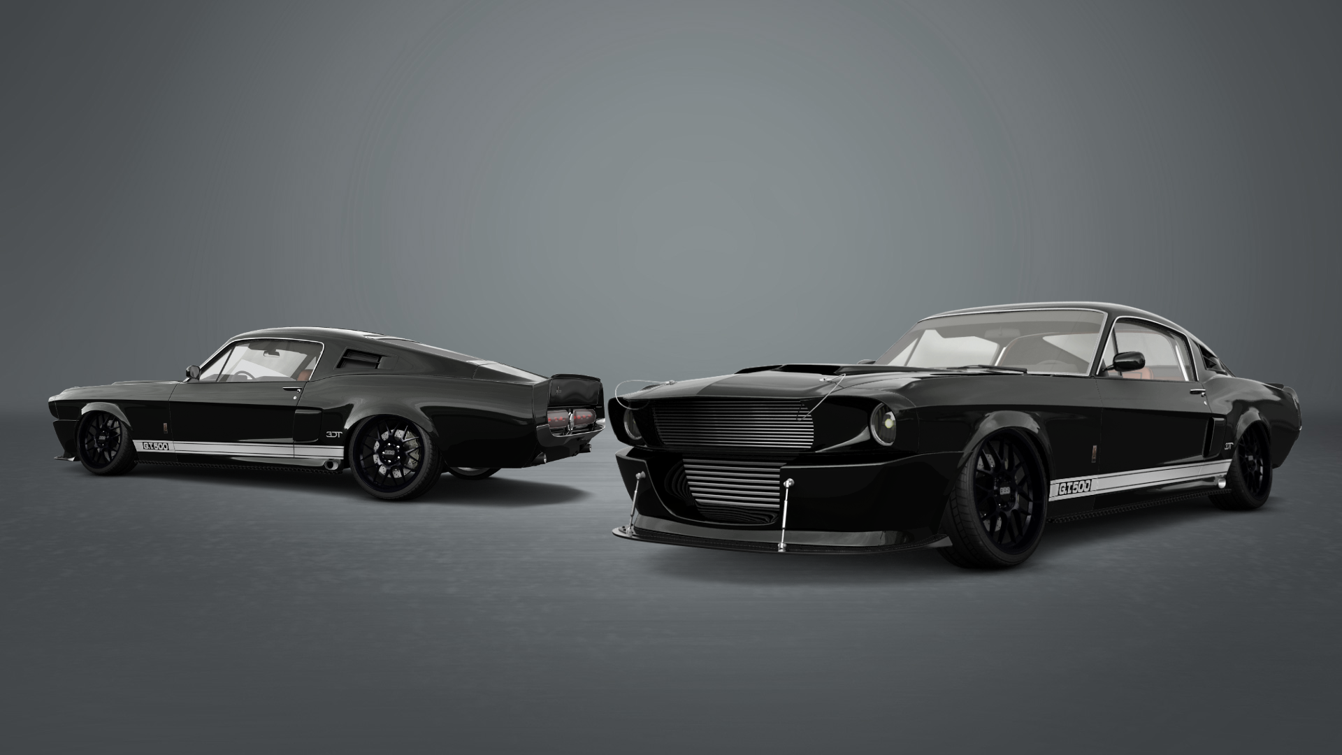 Mustang GT500 2 Door Coupe 1968