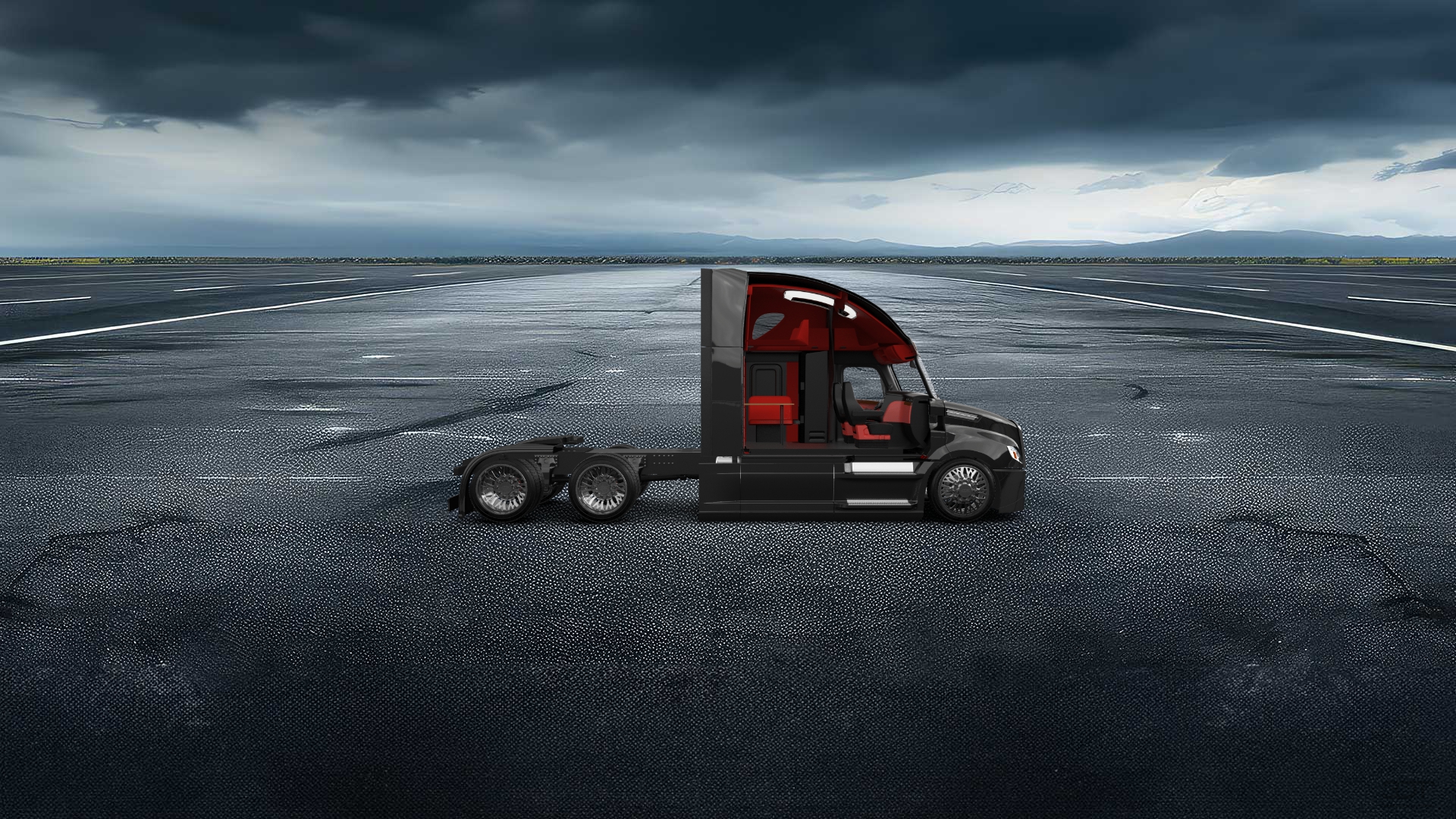 Freightliner Cascadia Sleeper Cab Truck 2018