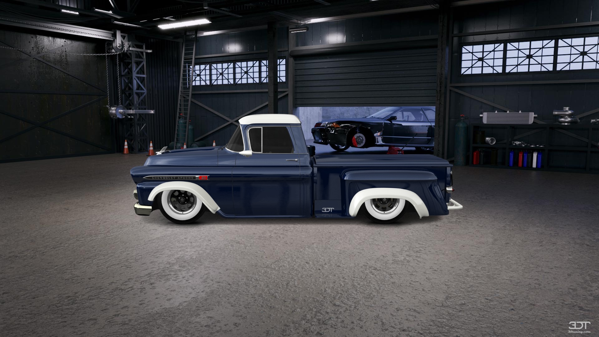 Chevrolet Apache Stepside 2 Door pickup truck 1959