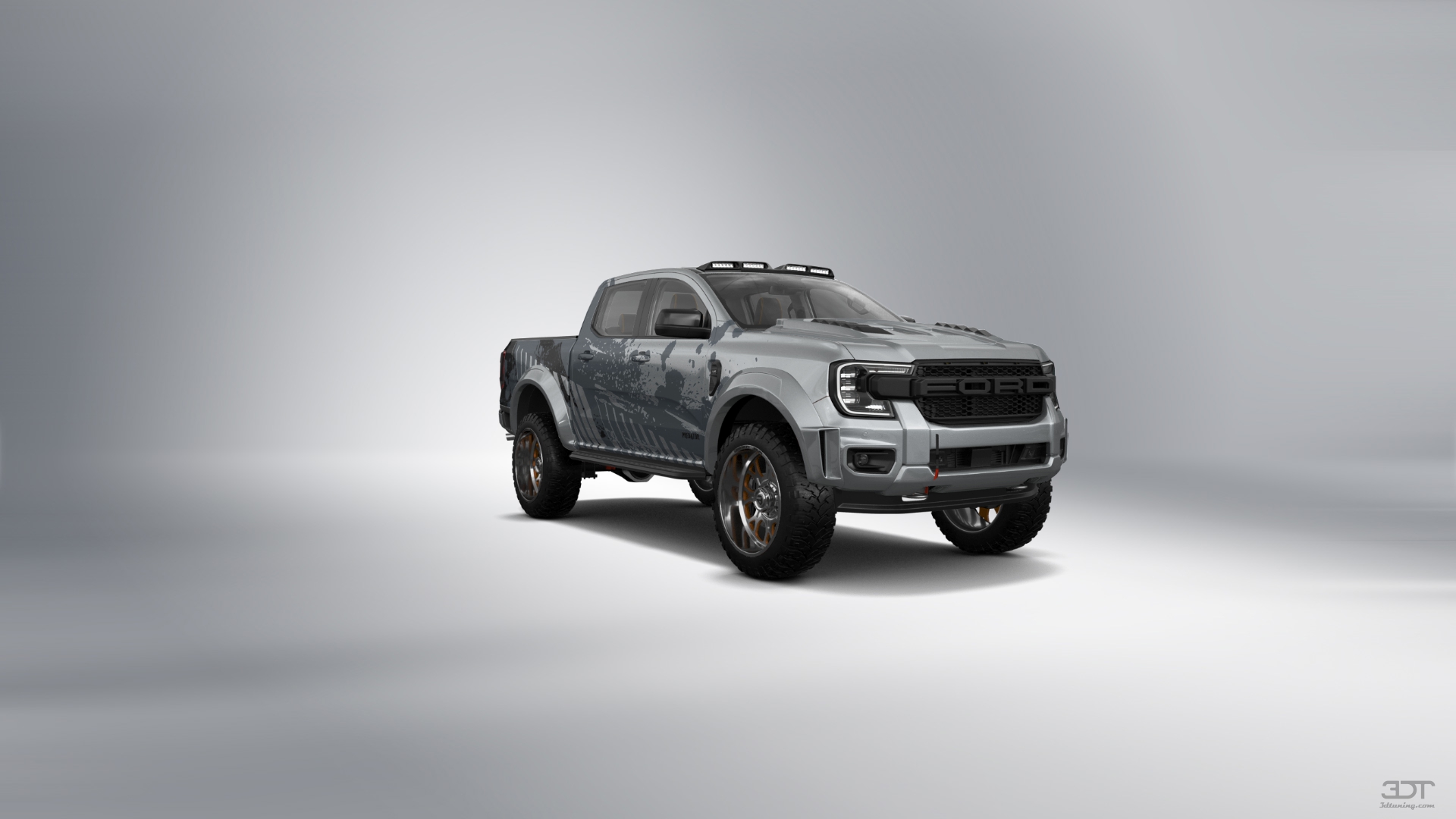 Ford Ranger 4 Door pickup truck 2022 tuning