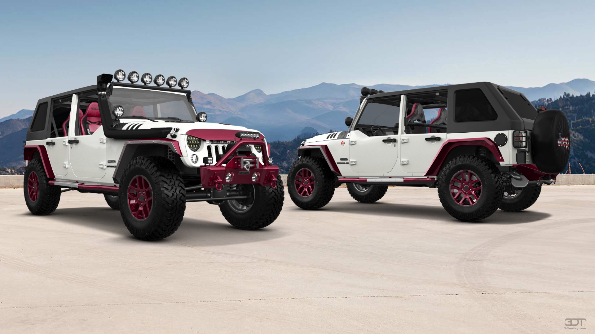 Jeep Wrangler Unlimited JK Rubicon Recon 4 Door SUV 2017 tuning