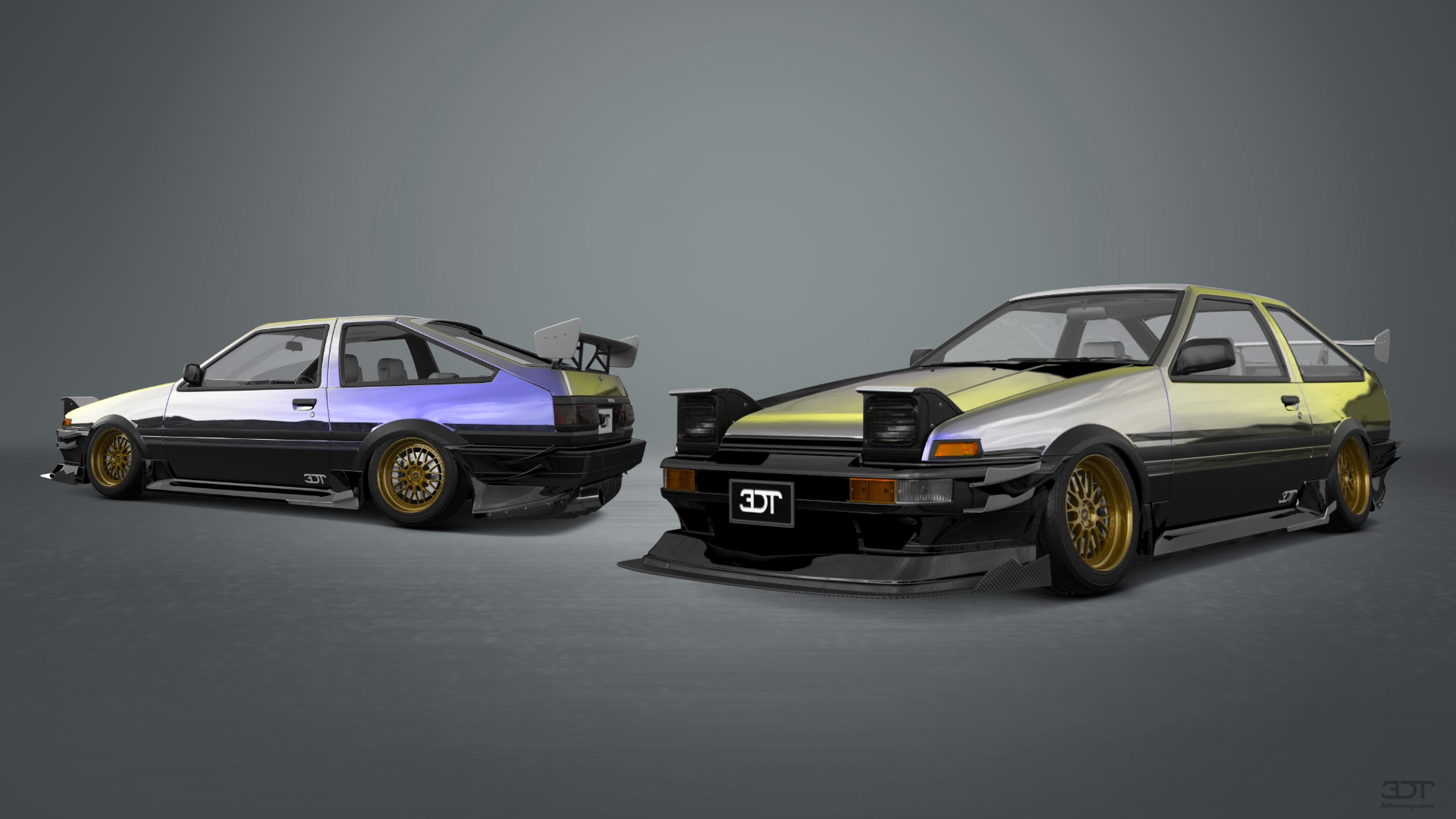 Toyota AE86 3 Door Hatchback 1985 tuning
