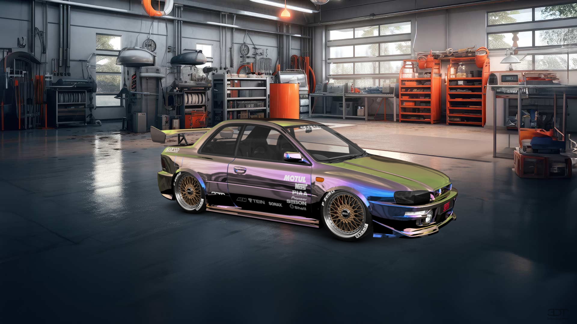 Subaru Impreza WRX STI 22B 2 Door Coupe 2000