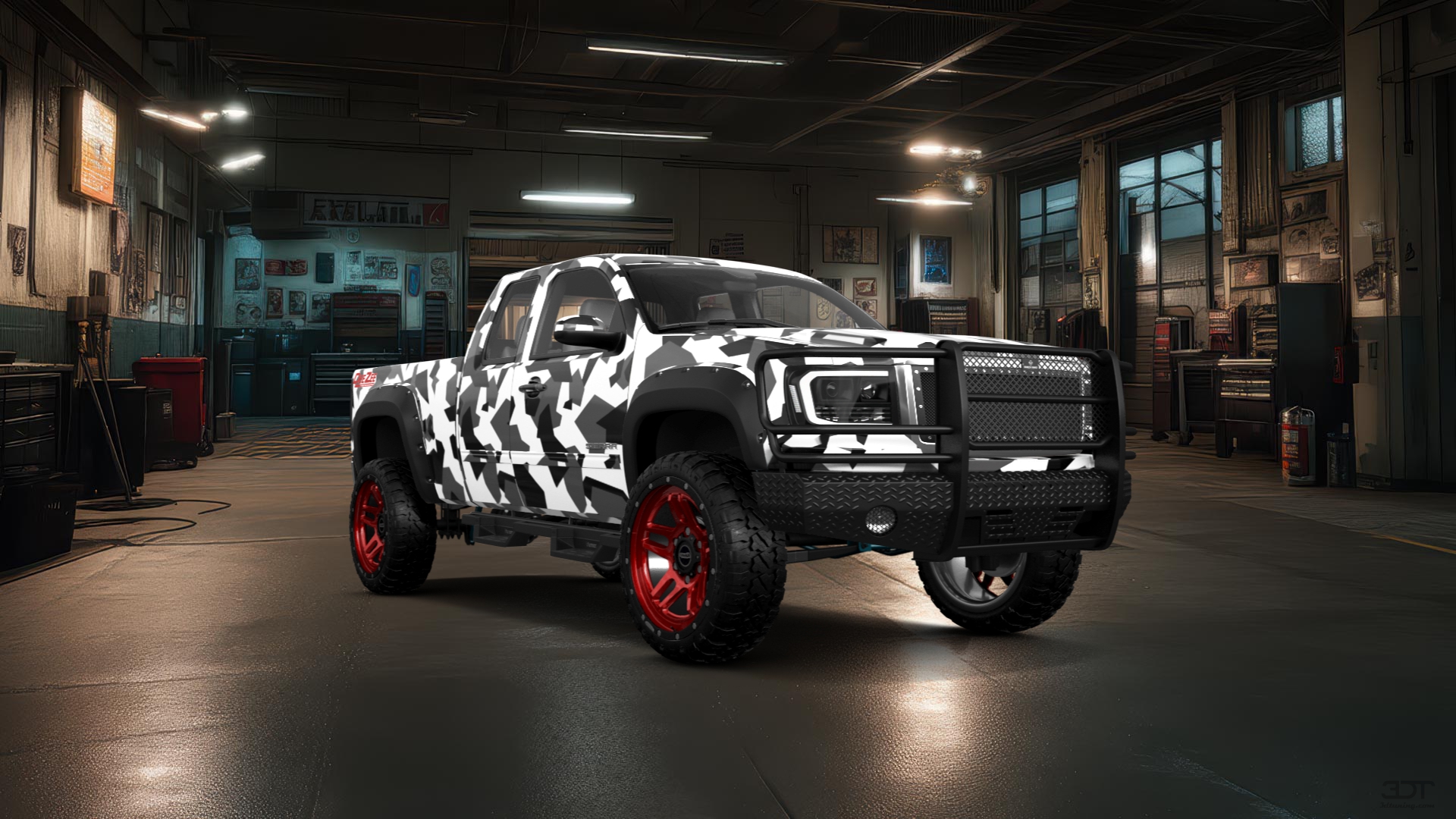 GMC Sierra 1500 Double Cab 6.6 ft box 2007