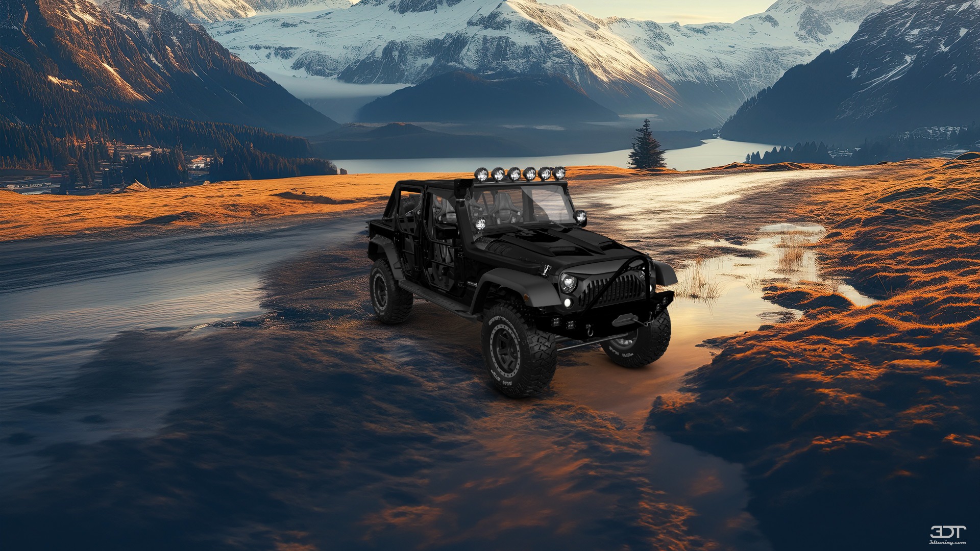 Jeep Wrangler Unlimited JK Rubicon Recon 4 Door SUV 2017 tuning