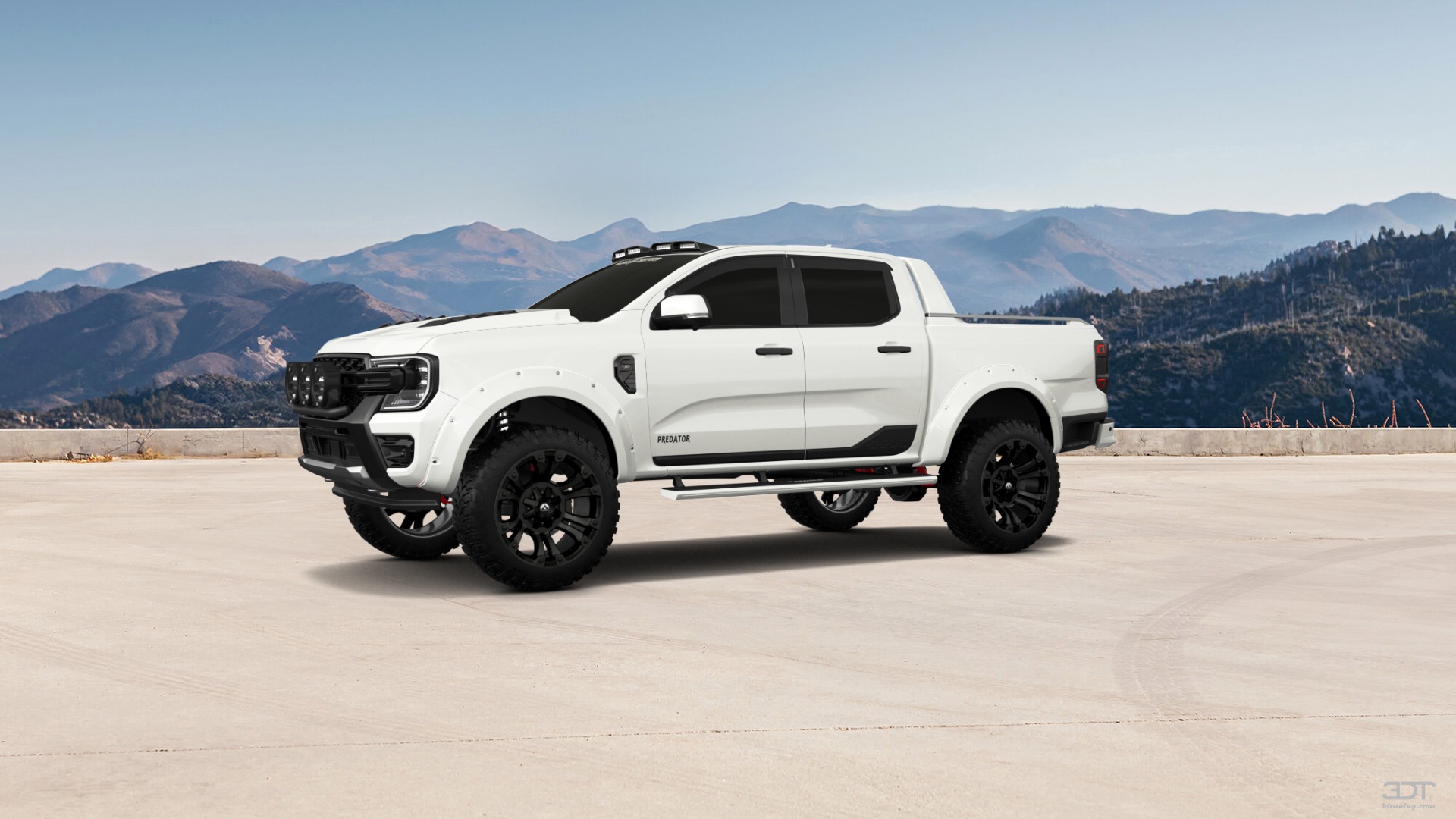 Ford Ranger 4 Door pickup truck 2022 tuning