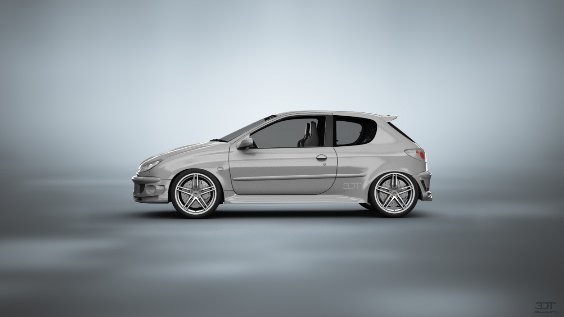 Peugeot 206 1998 — Hesam Abbaszade's build with 20 parts | 3DTuning