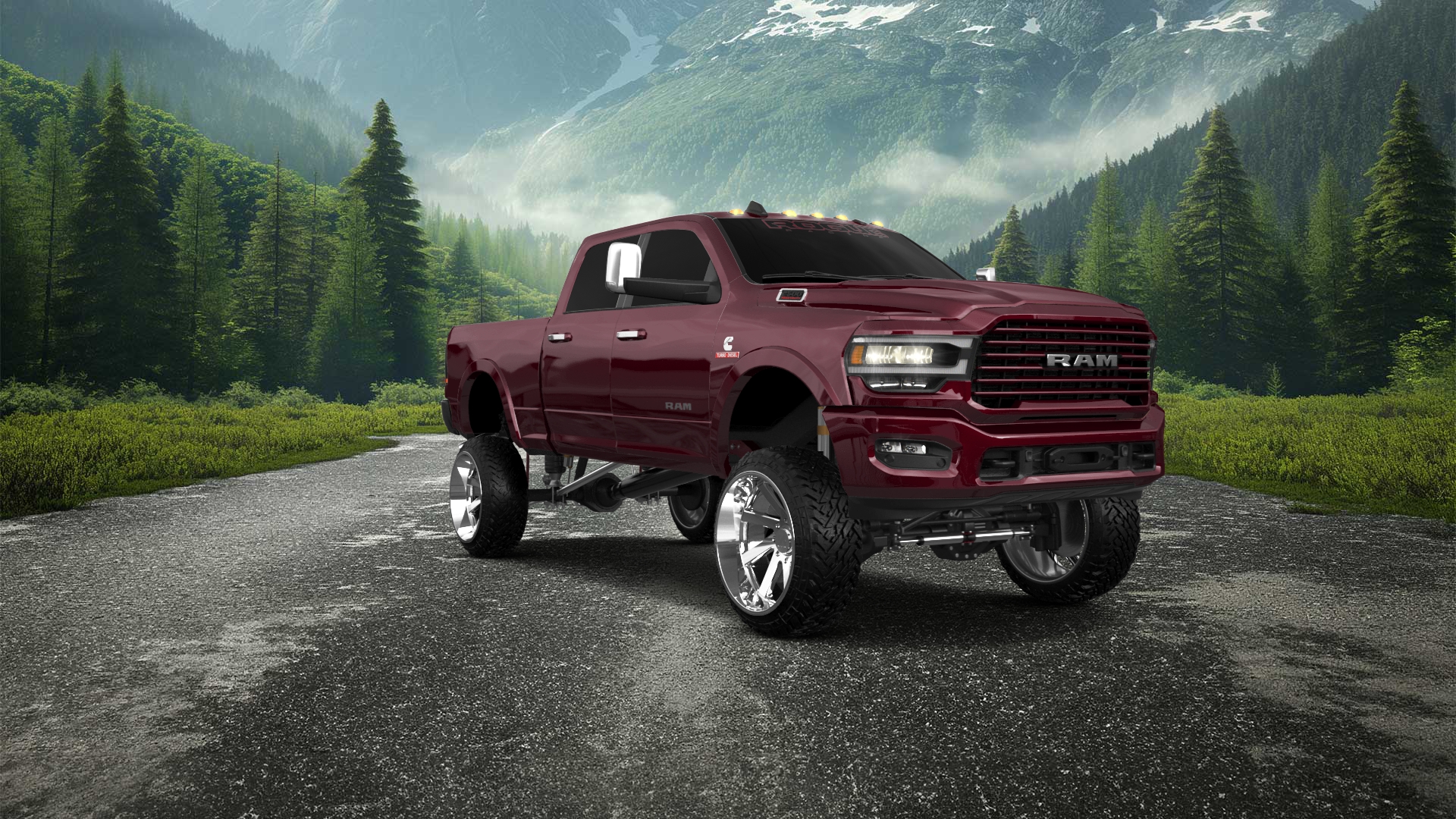 Dodge Ram 2500 4 Door pickup truck 2020