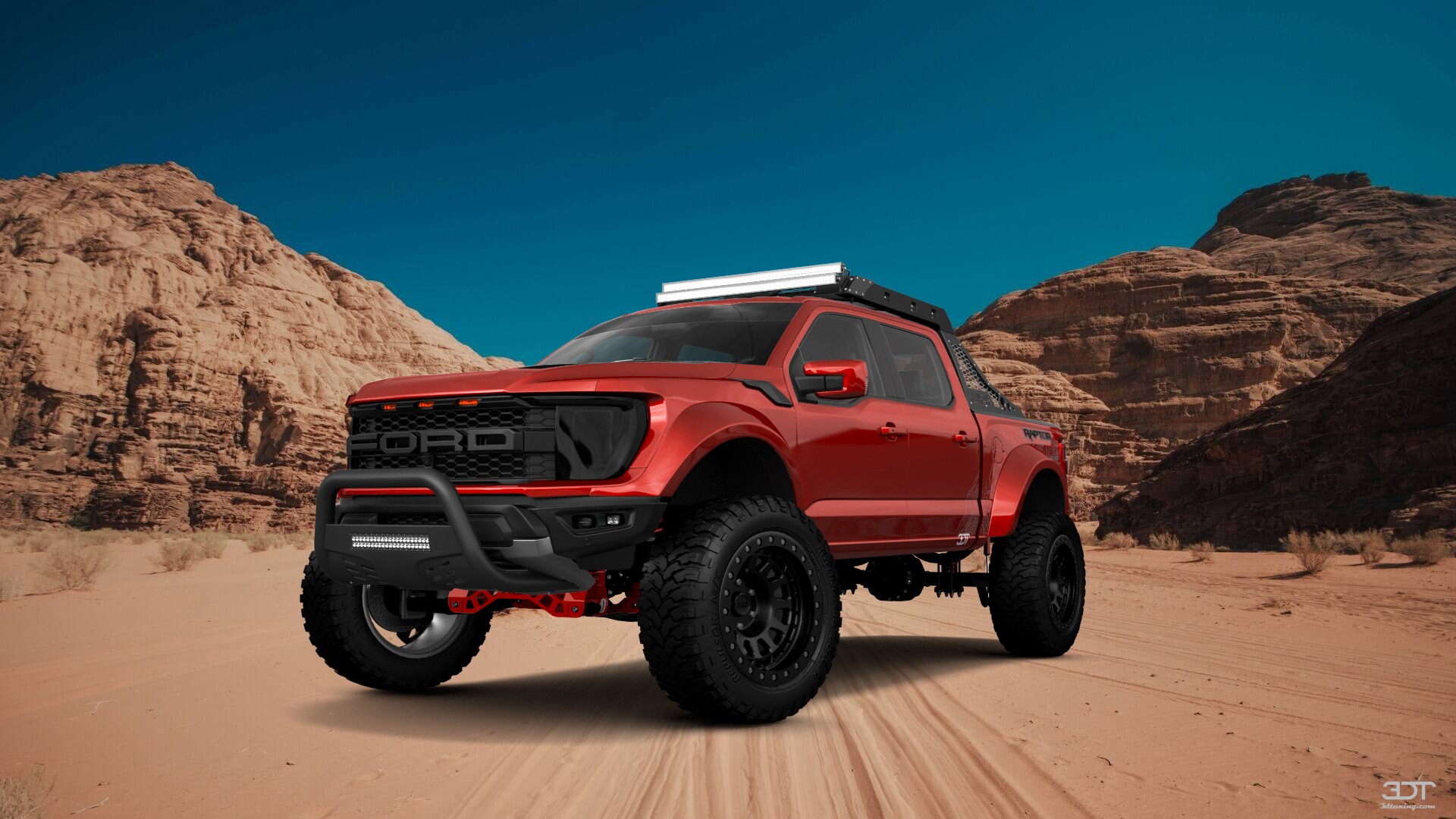 Ford F-150 Raptor 4 Door pickup truck 2021 tuning