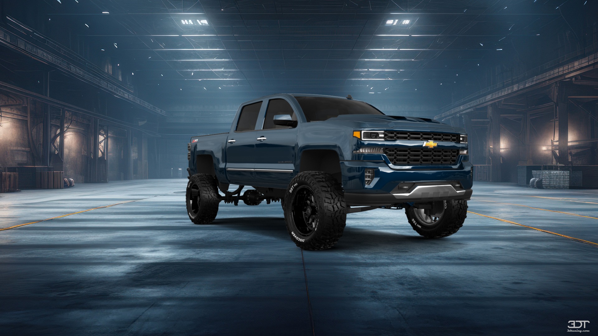 Chevrolet Silverado 1500 4 Door pickup truck 2016 tuning