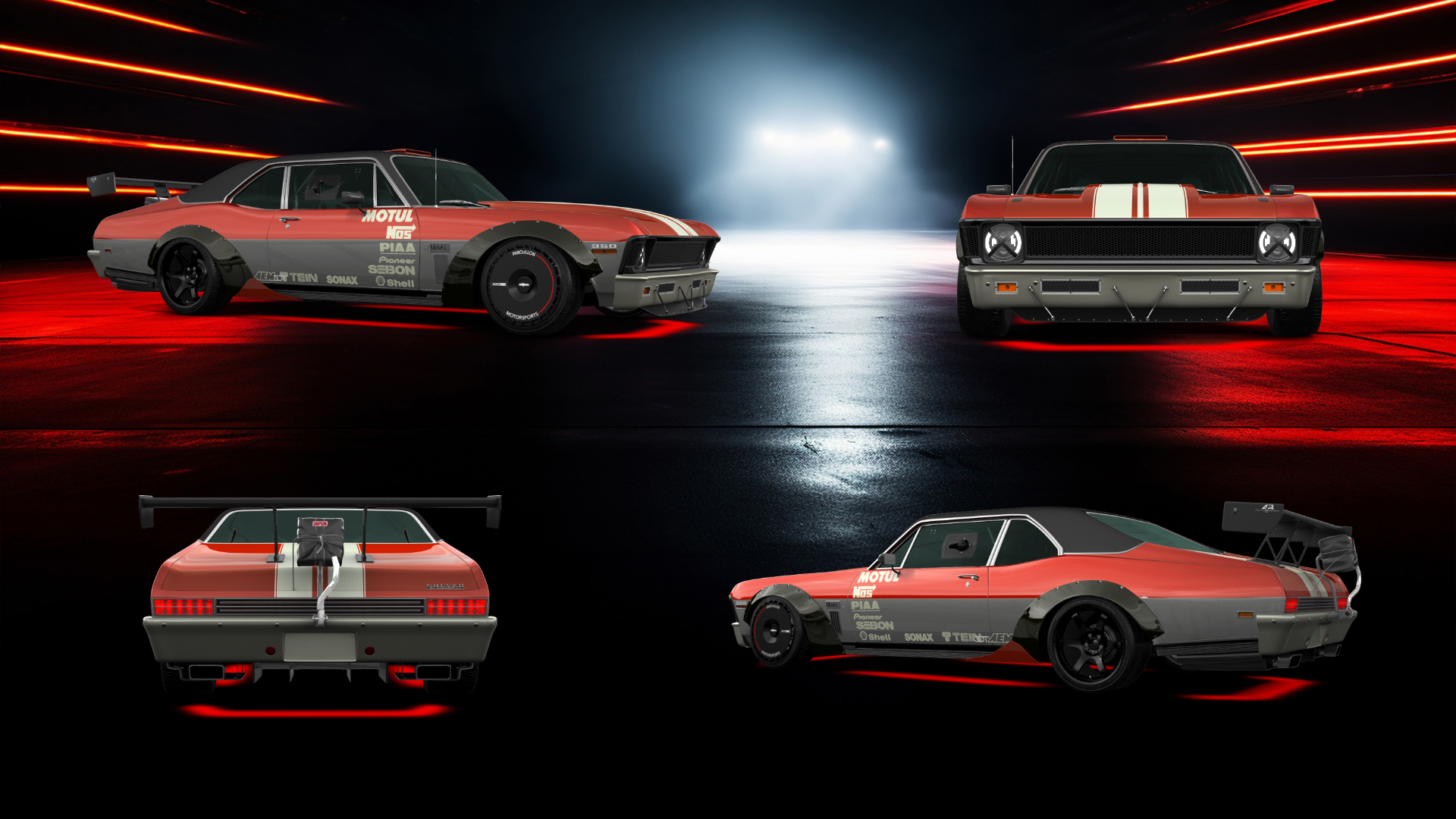 Chevrolet Chevy II Nova 2 Door Coupe 1968