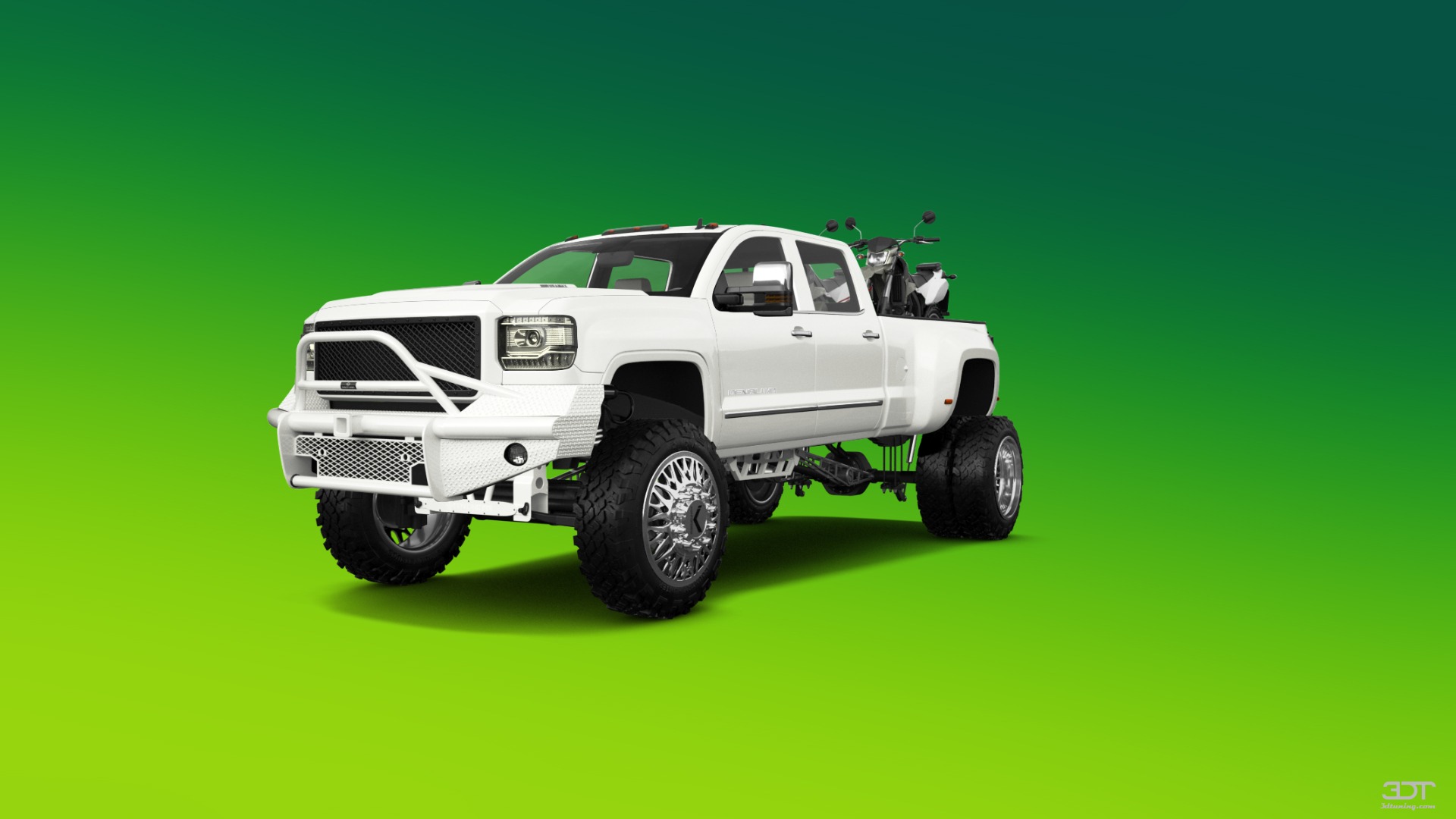 GMC Sierra 3500 HD Crew Cab 4 Door pickup truck 2015