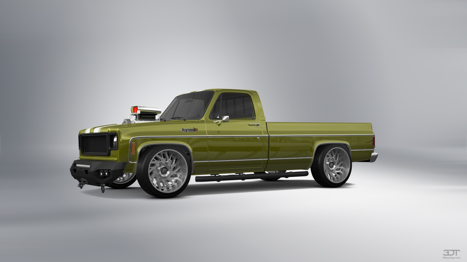 Chevrolet Silverado C-10 2 Door pickup truck 1973 tuning