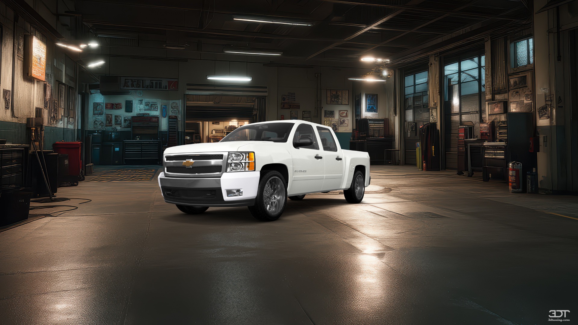 Tuning Chevrolet Silverado 1500 Crew Cab 4 Door pickup truck 2007