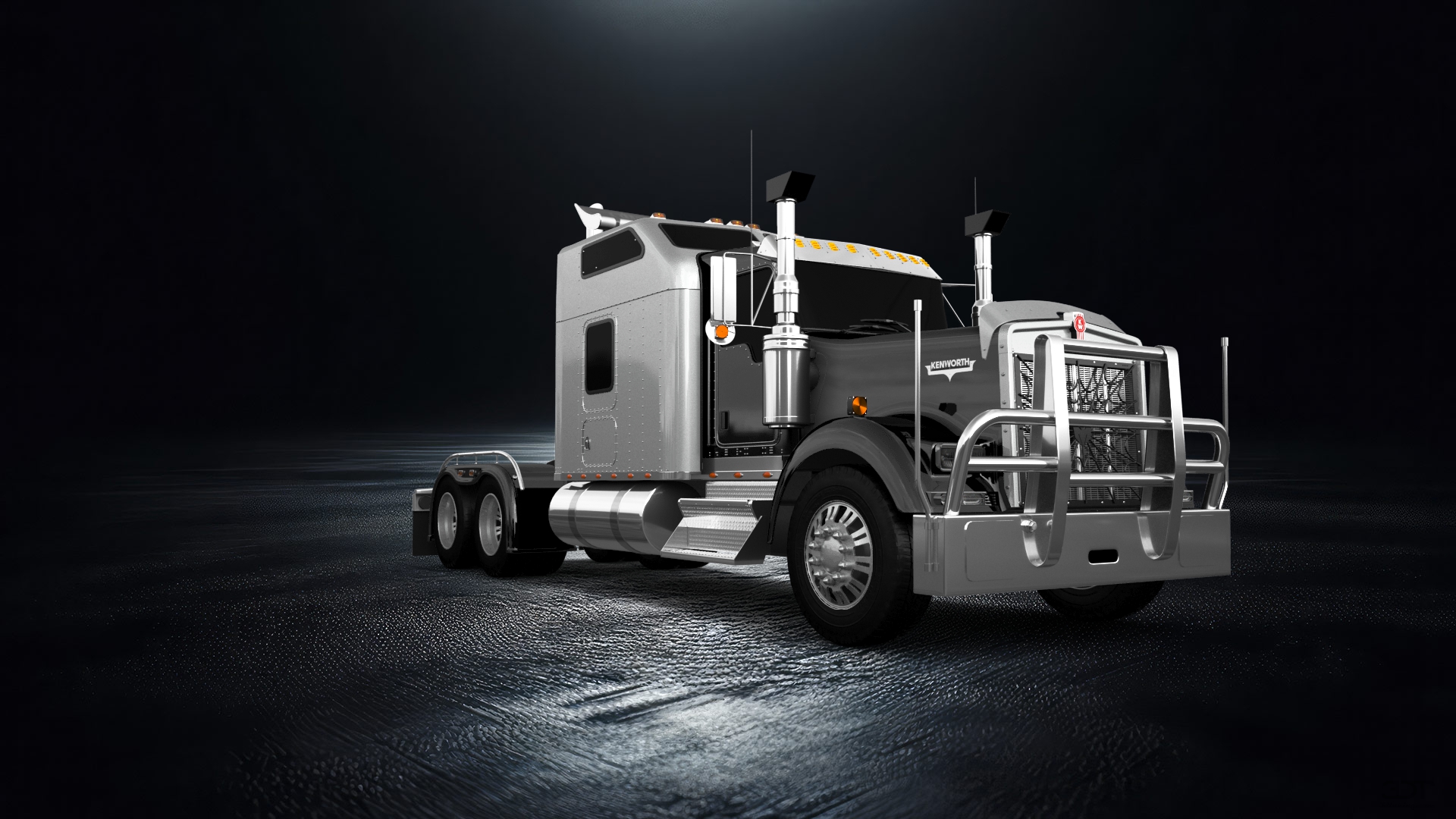 Kenworth W900 Sleeper Cab Truck 2015