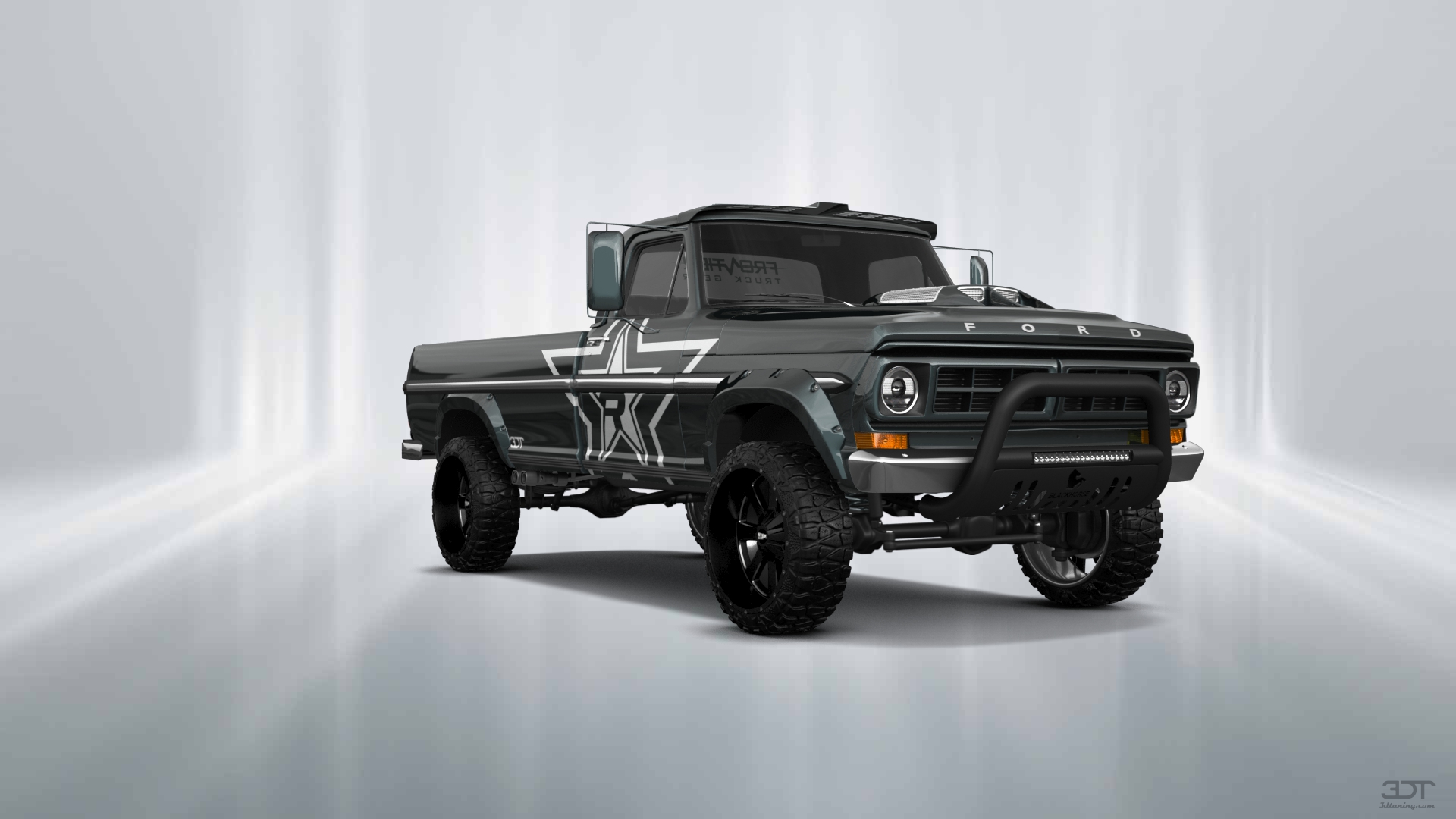 Ford F-250 2 Door pickup truck 1971