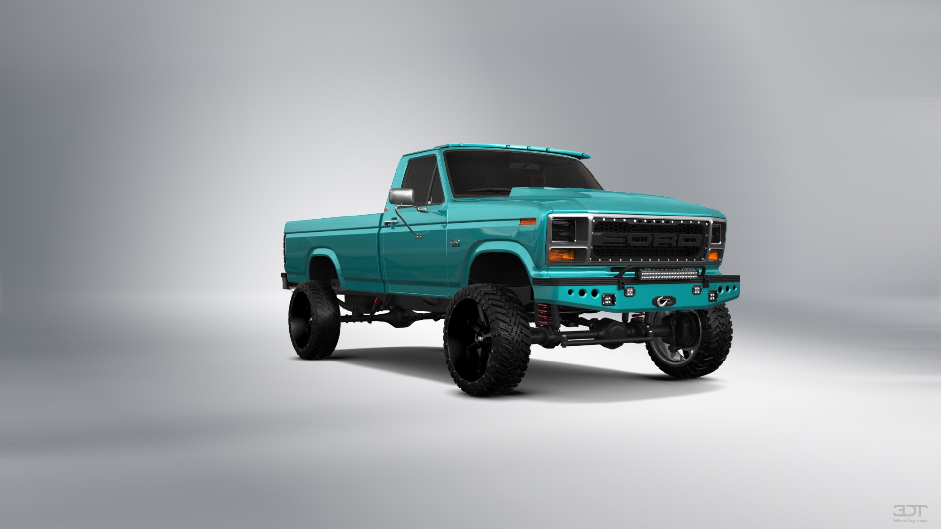 Ford F-150 2 Door pickup truck 1986 tuning