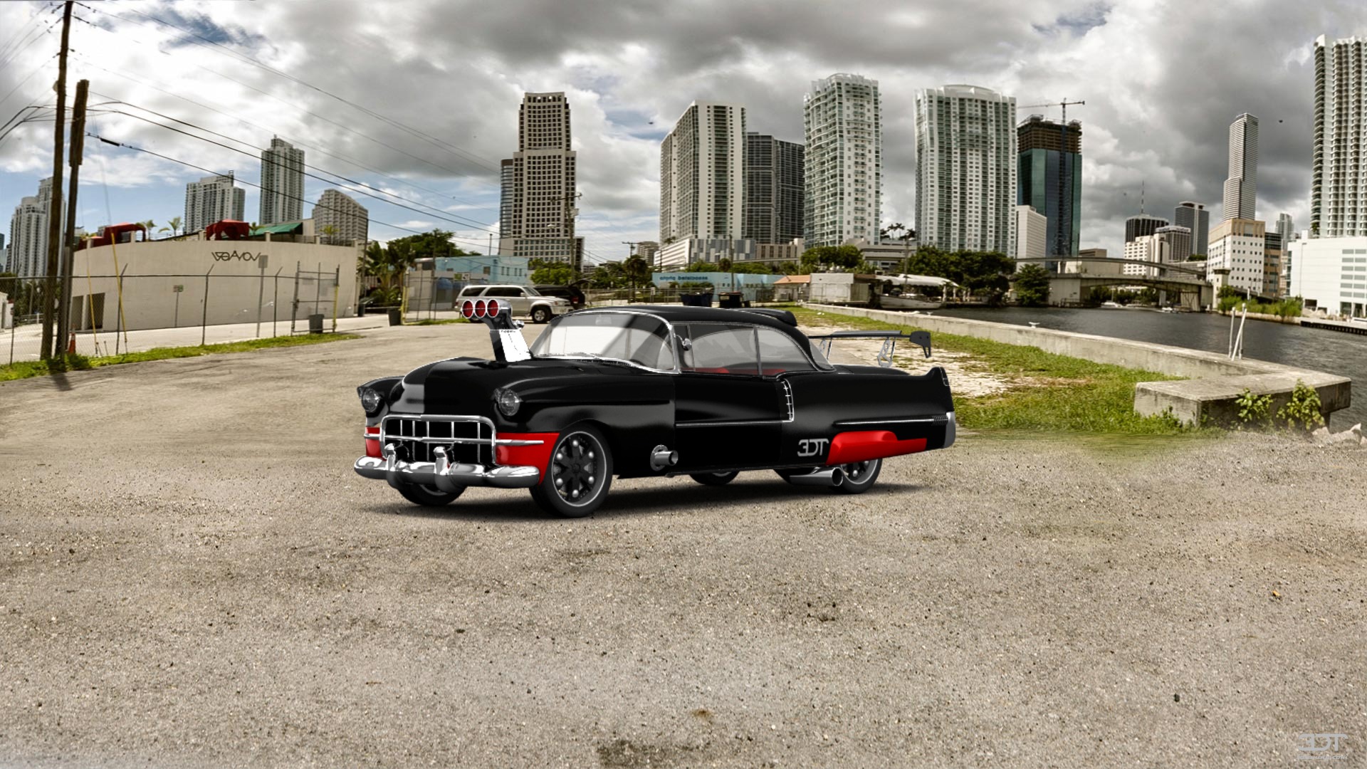 Tuning Cadillac De Ville Coupe 1956