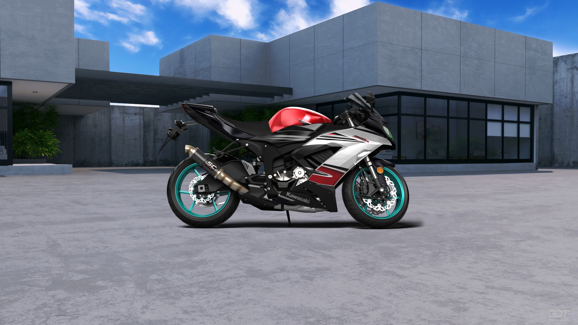 Kawasaki Ninja ZX 6R Sport Bike 2015 Images