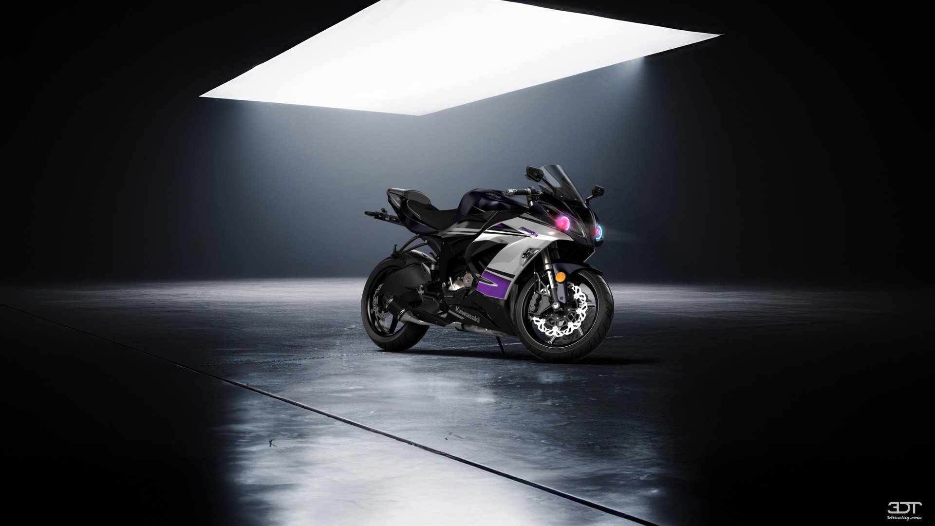 Kawasaki Ninja ZX 6R Sport Bike 2015 tuning