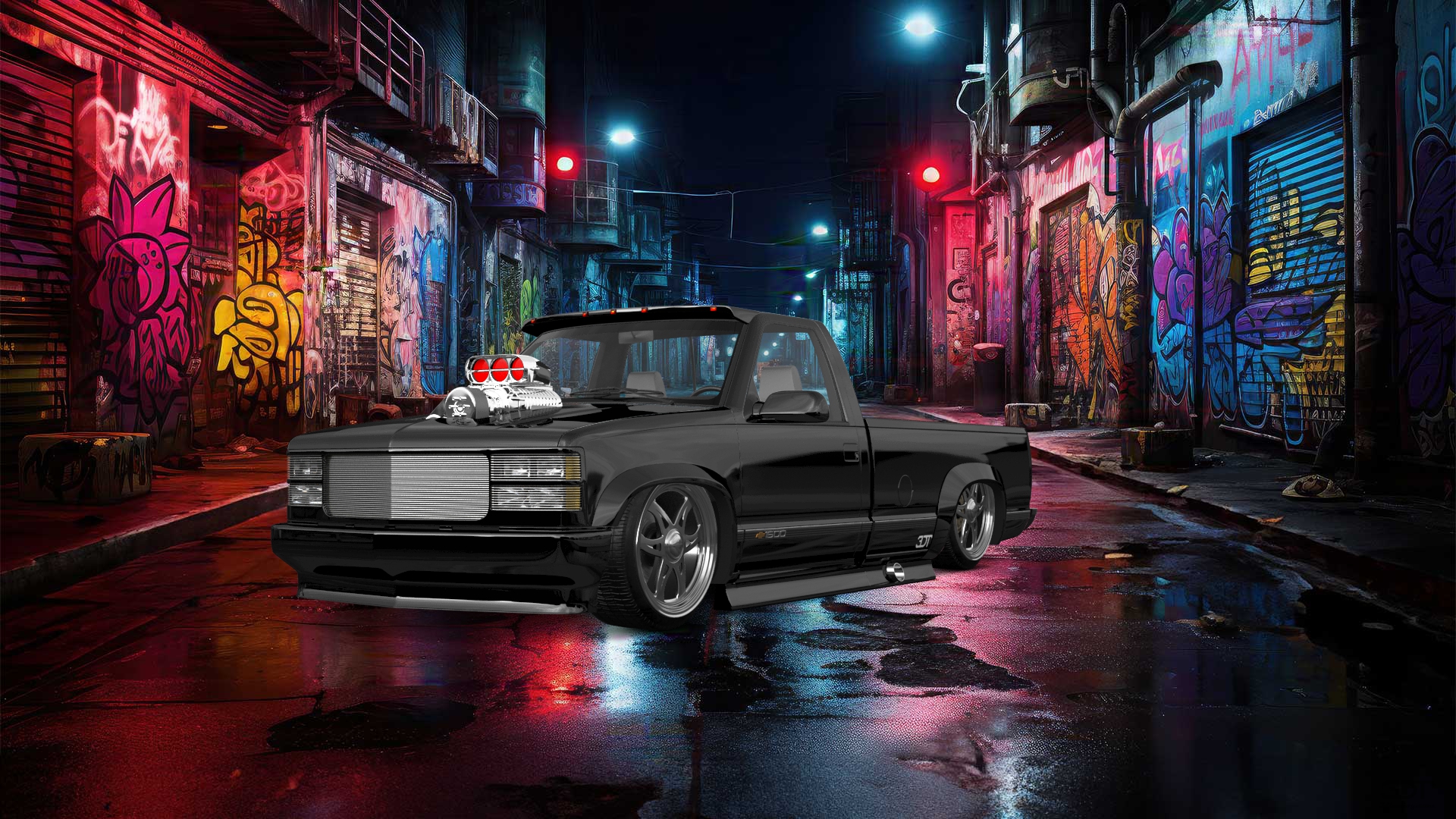 Chevrolet K1500 Regular Cab Fleetside Pickup 1988