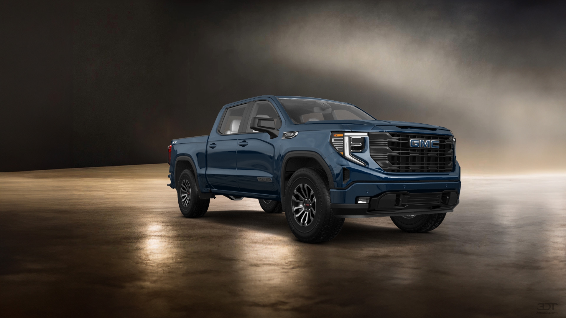 GMC Sierra 1500 Crew Cab 5.8 ft box 4 Door pickup truck 2023 tuning