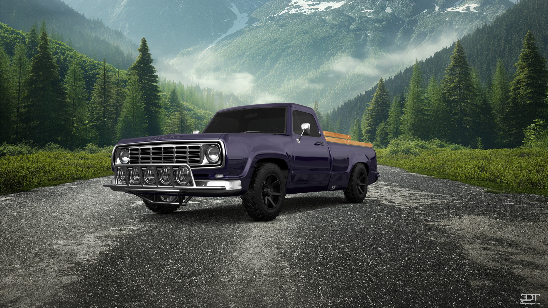 Dodge Power Wagon W200 2 Door pickup truck 1972