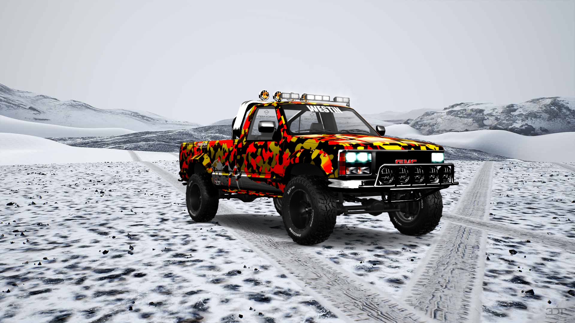 GMC Sierra 1500 2 Door pickup truck 1988