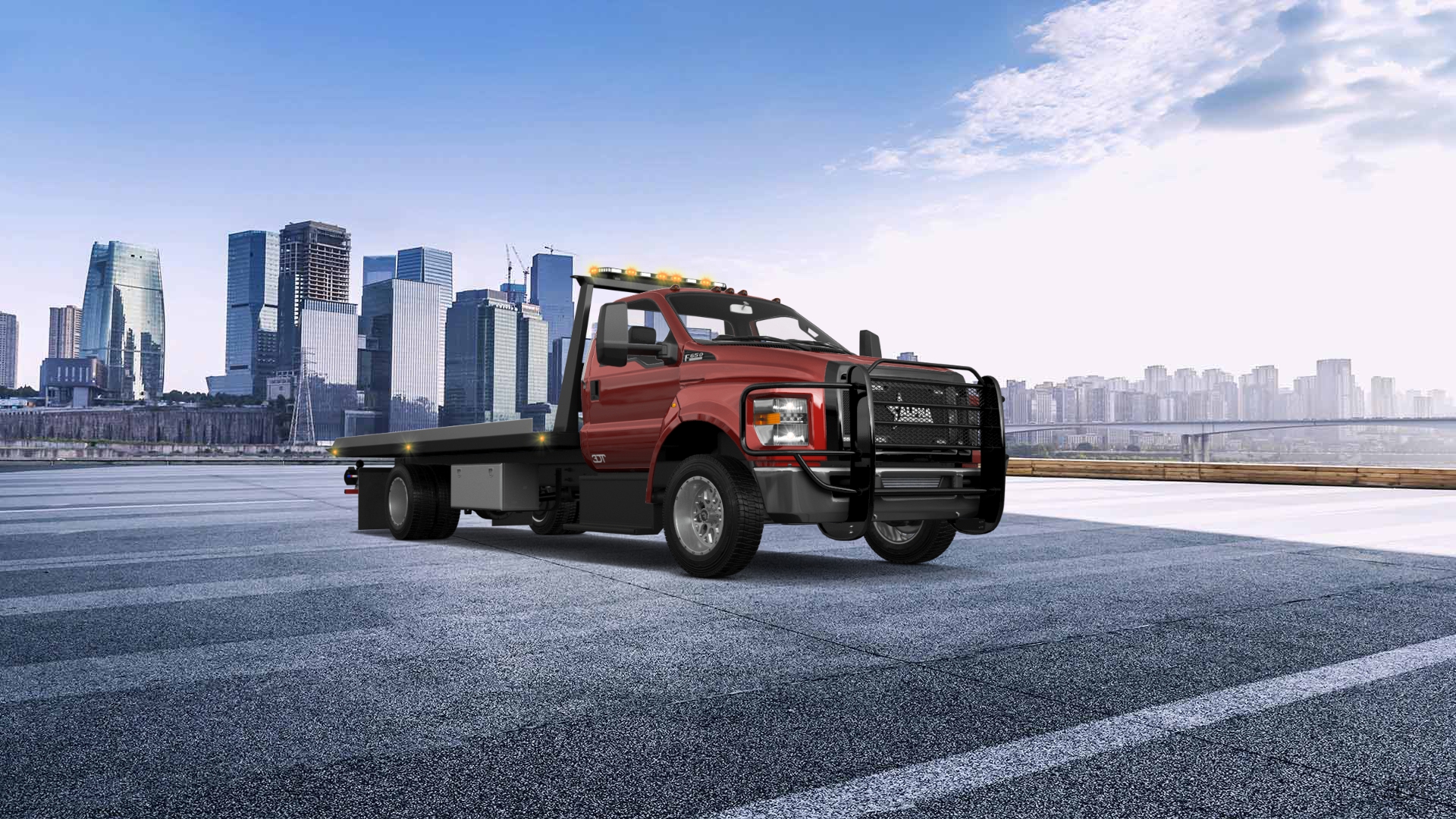 Ford F-650 Tow Truck Pickup 2016