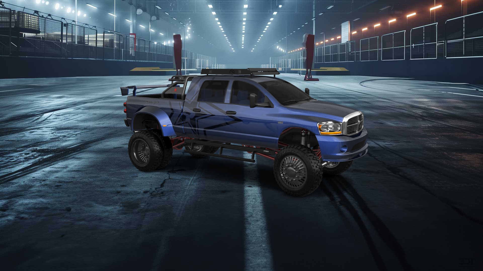 Dodge Ram 3500 Dually 4 Door pickup truck 2007