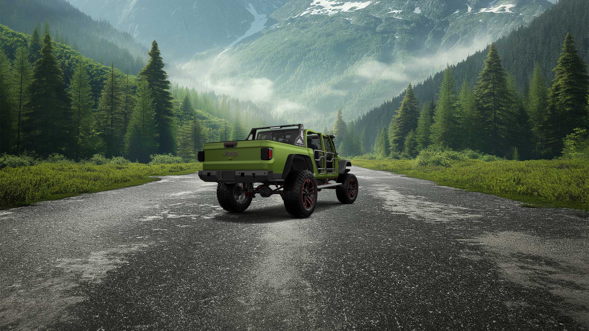 Jeep Gladiator JT Pickup Truck 2020 图片