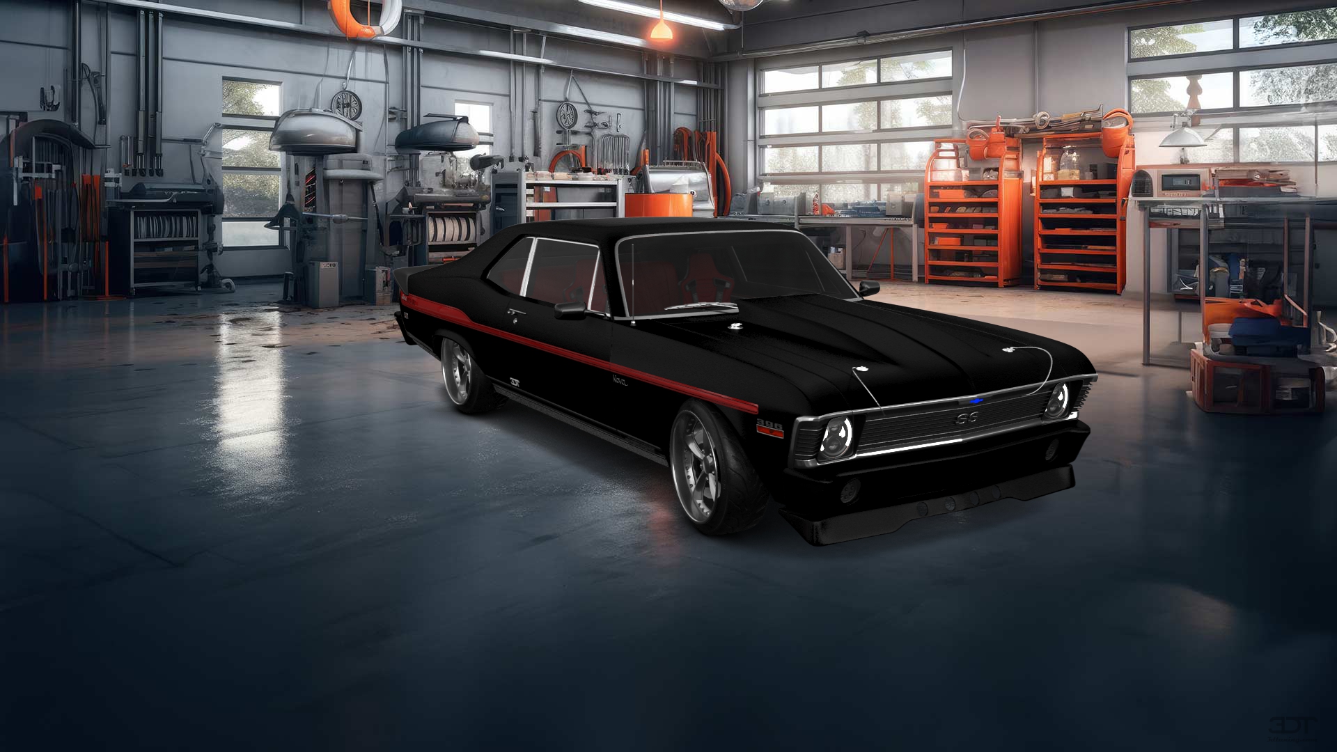 Chevrolet Chevy II Nova 2 Door Coupe 1968