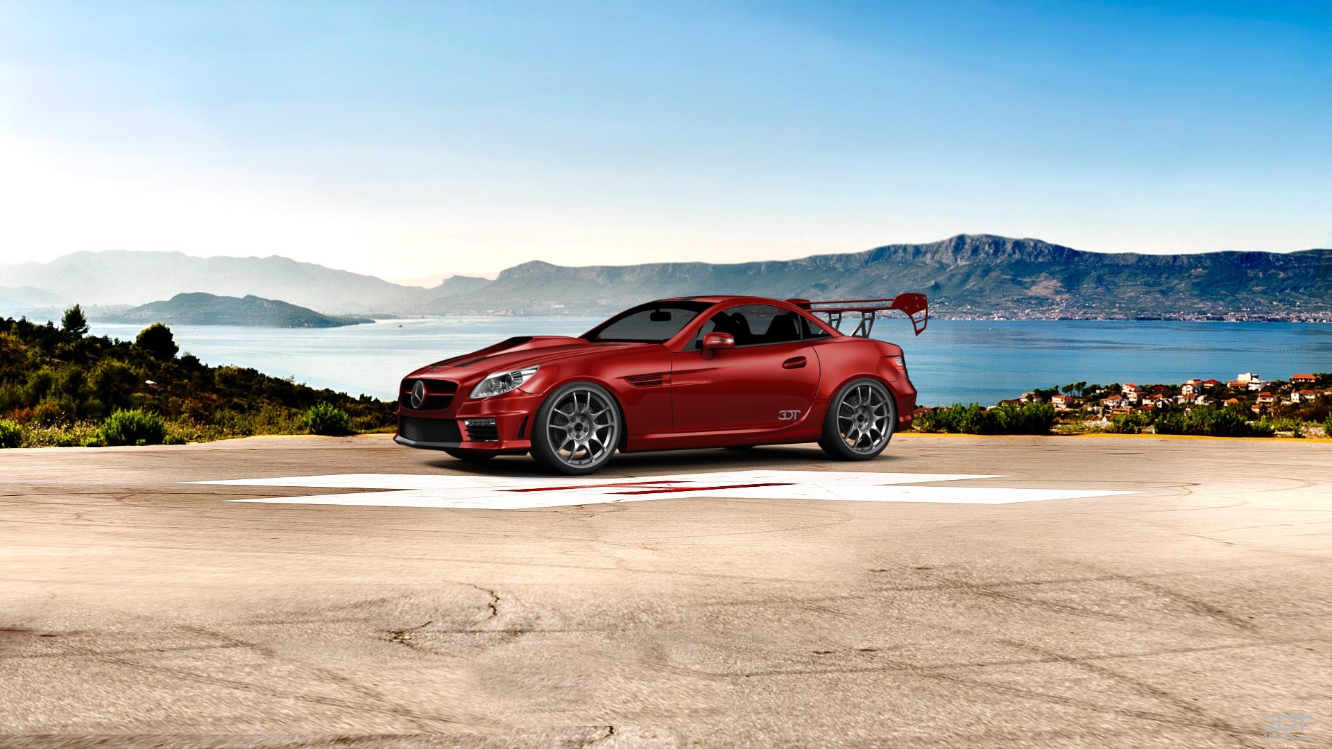 Mercedes SLK class Coupe 2012 tuning