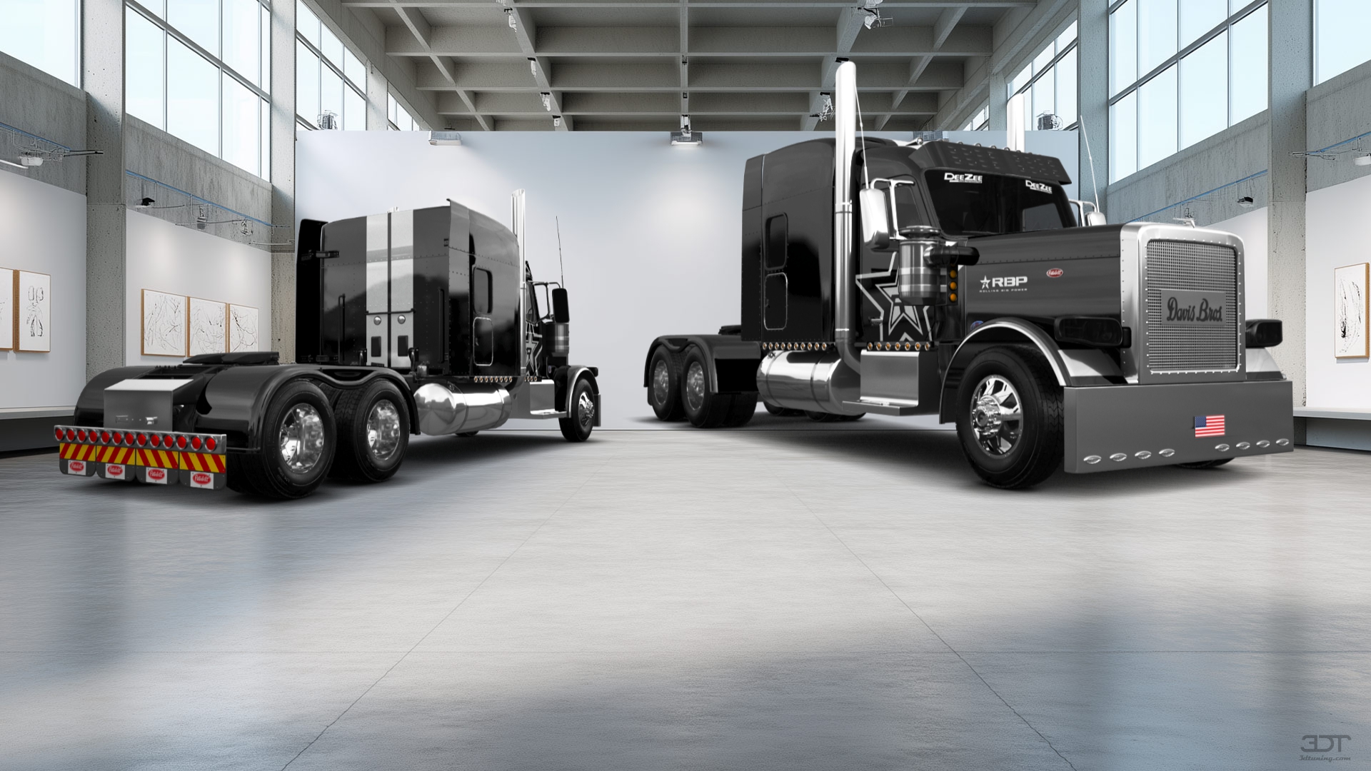 Peterbilt 589 Sleeper Cab Truck 2024 tuning