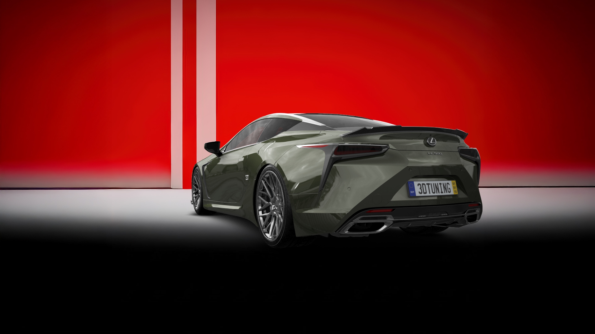 Lexus LC500 2 door fastback coupe 2017 tuning