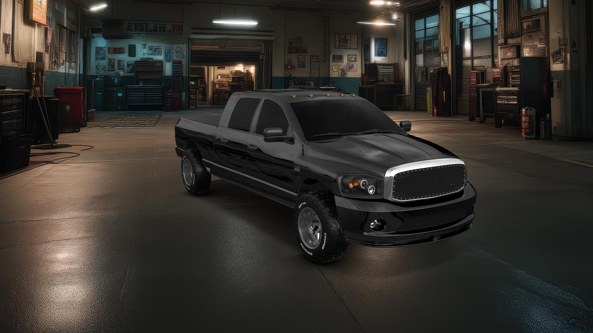 Dodge Ram 2500 4 Door pickup truck 2007 tuning