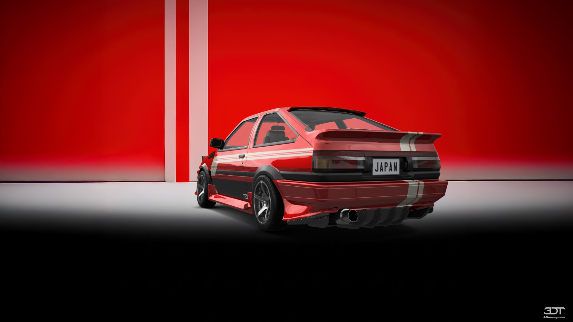 Toyota AE86 3 Door Hatchback 1985 tuning